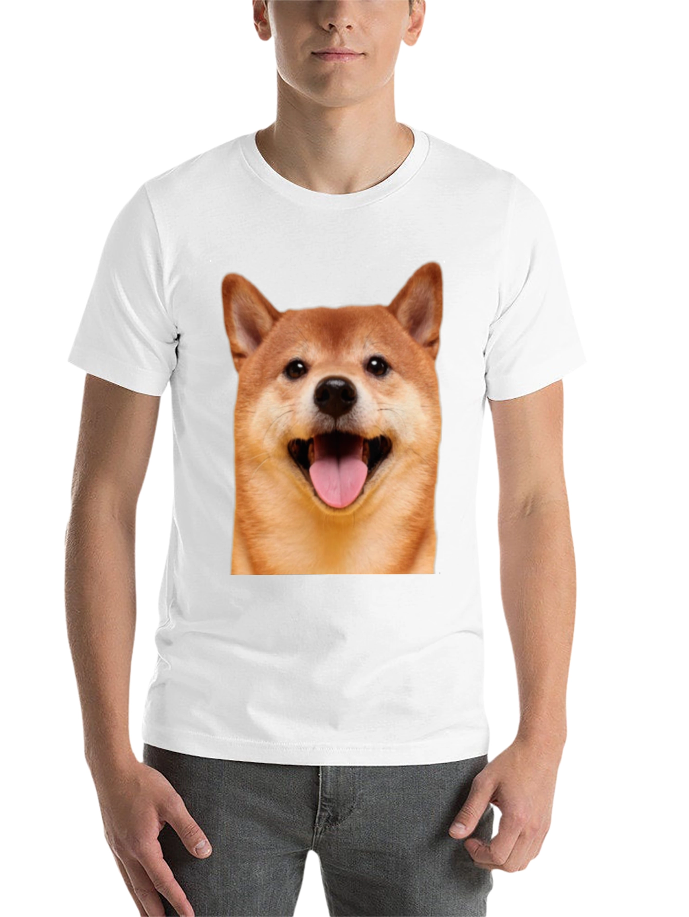Black Shiba Inu Graphic Tee - Funny Dog Lover Shirt view 14