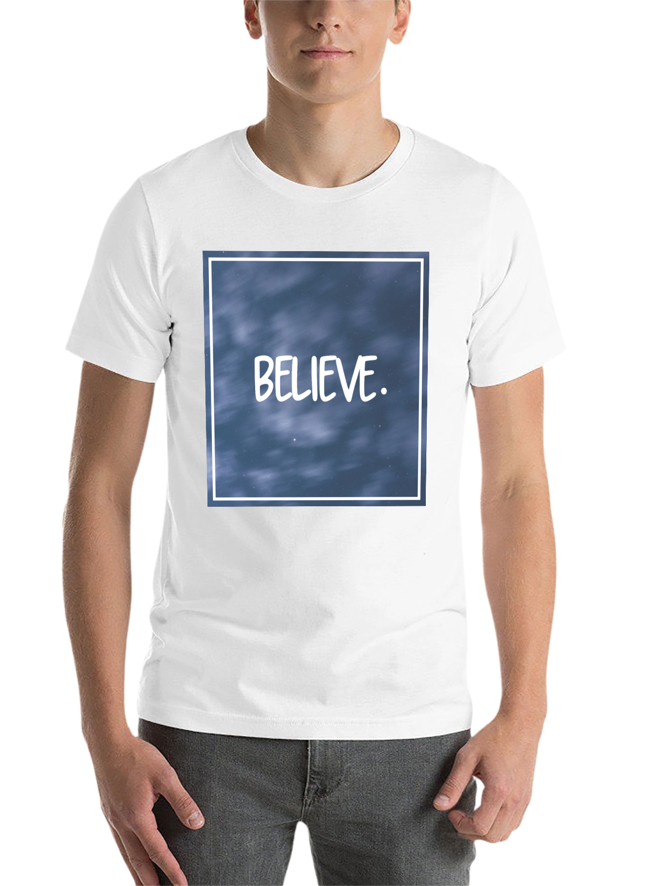 Black Believe Graphic T-Shirt - Stylish Comfort view 14