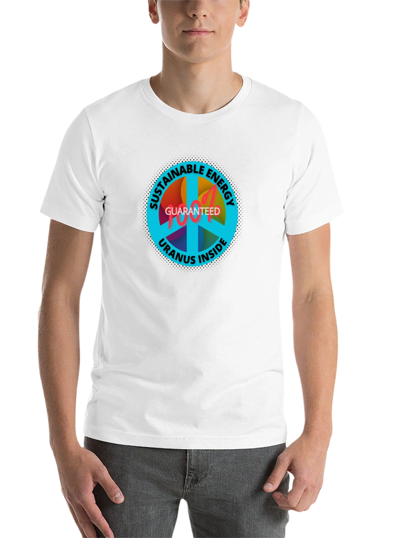 Sustainable Energy T-Shirt: Uranus Inside Guaranteed - 14