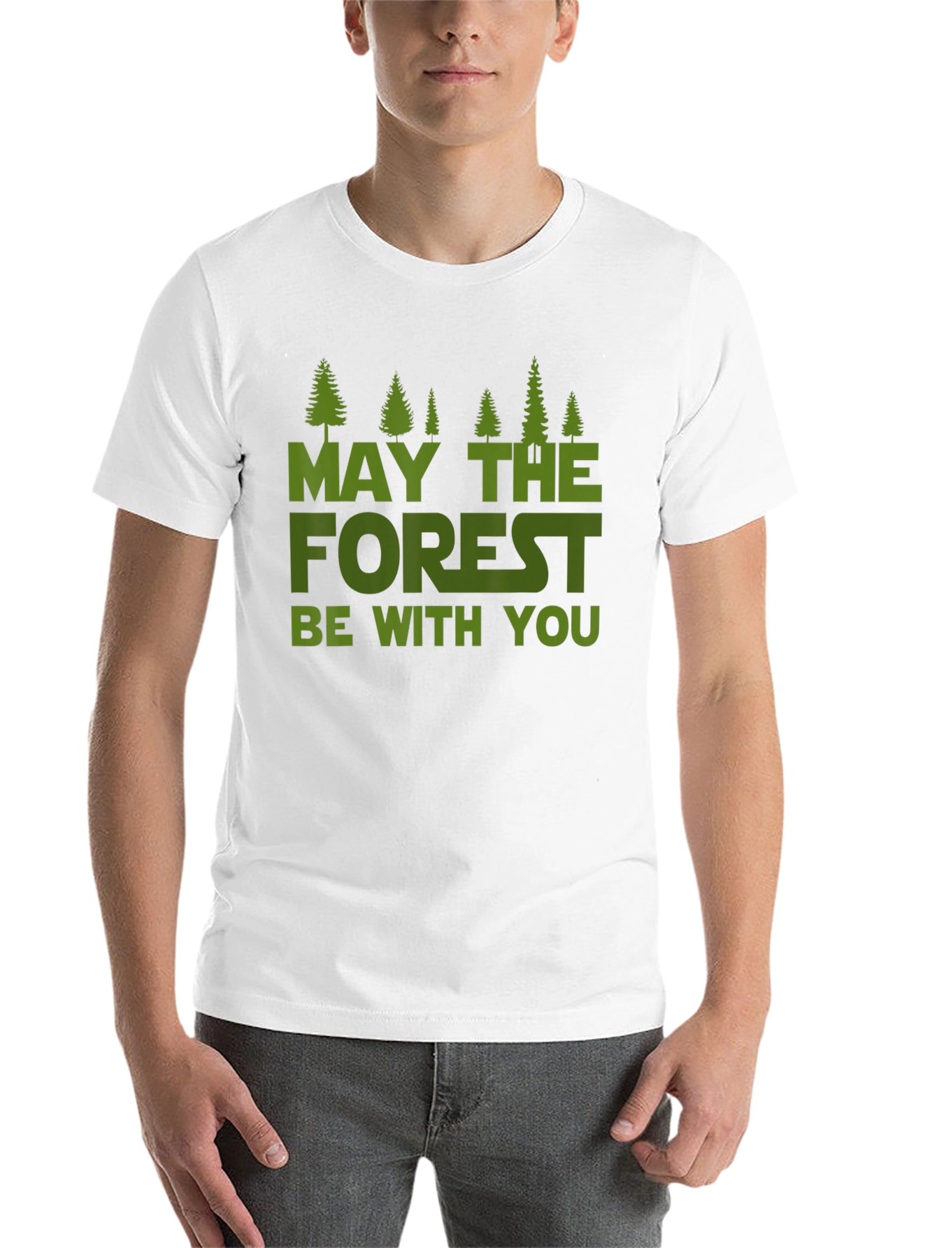 May The Forest Be With You T-Shirt - 14