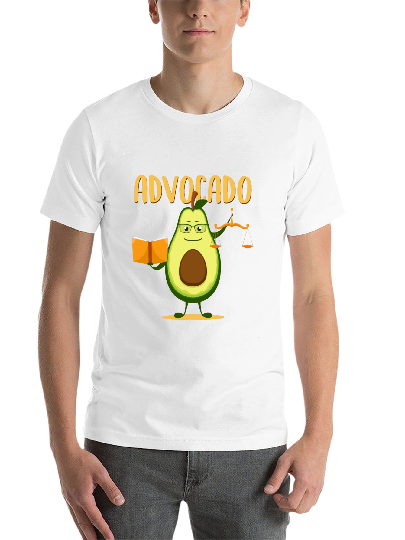 Black Advocado Lawyer T-Shirt - Funny Attorney Gift view 14