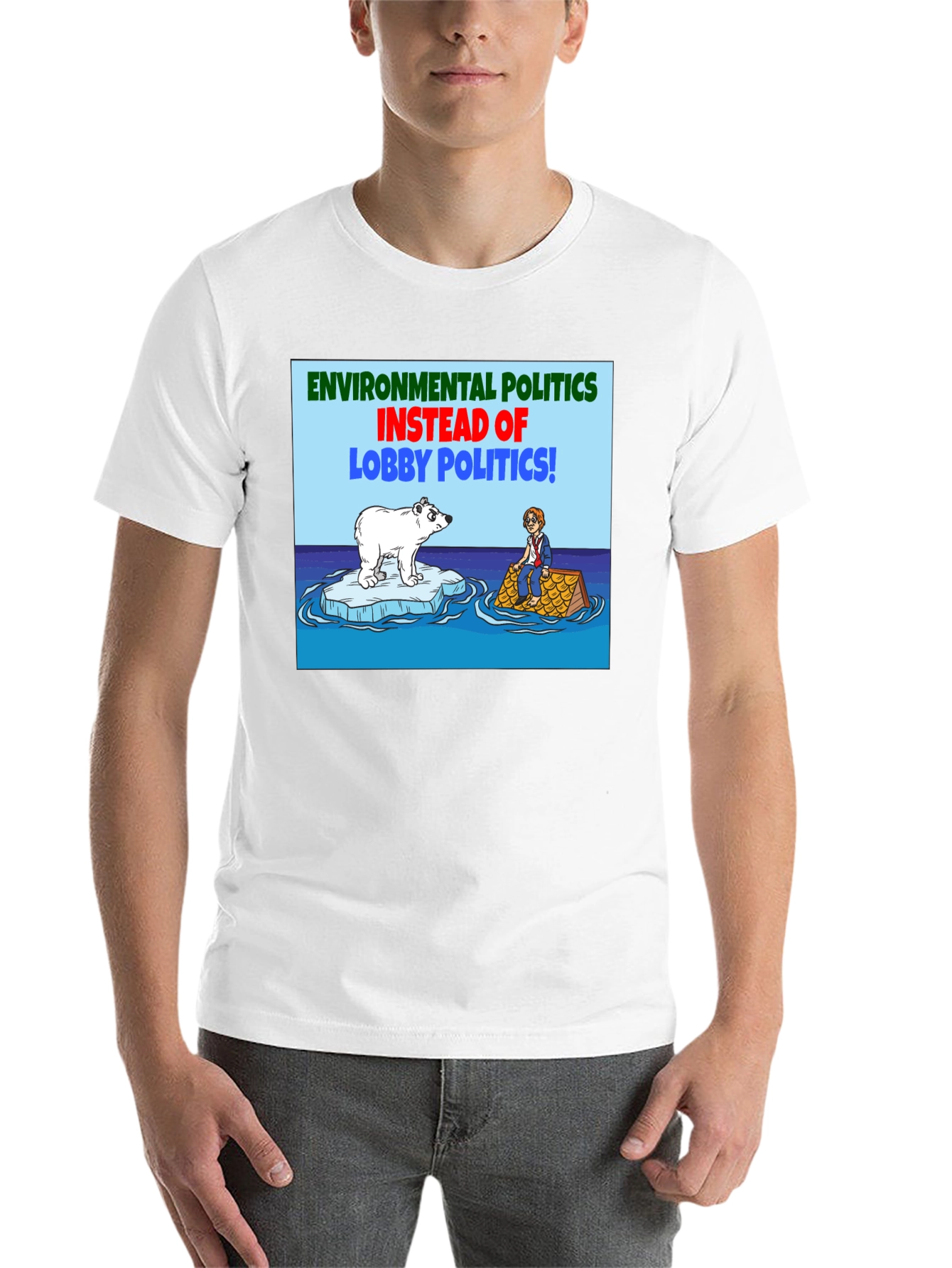 Black Environmental Politics T-Shirt view 14