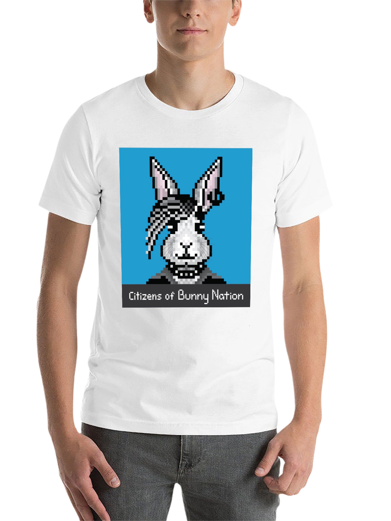 Black Citizens of Bunny Nation Graphic Tee view 14