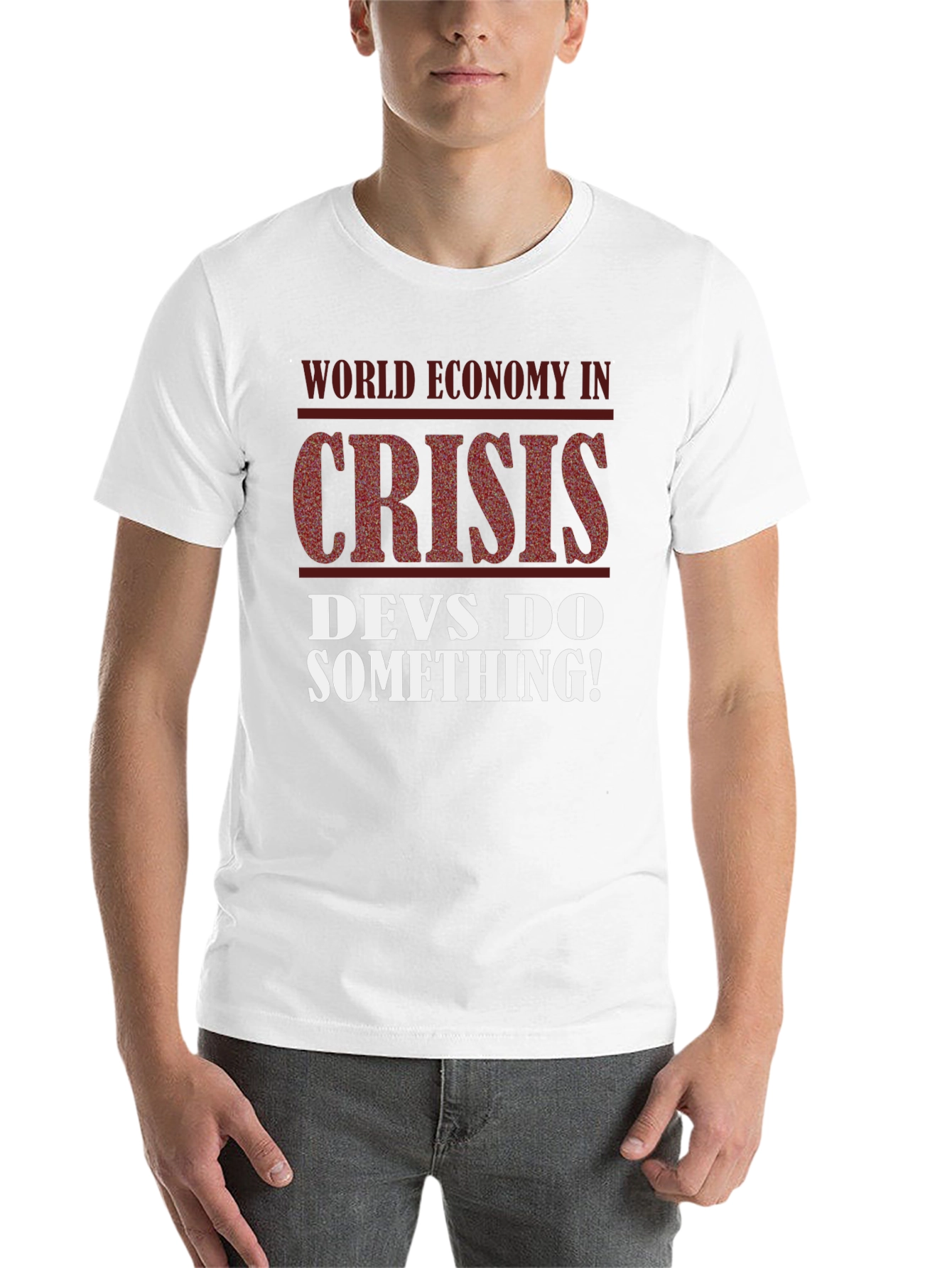 Black Crisis T-Shirt - Devs Do Something! view 14
