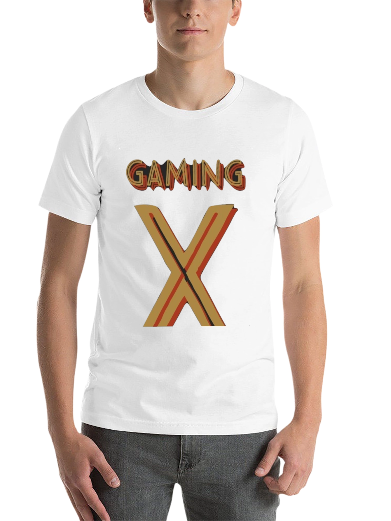 Black Gaming X Graphic T-Shirt - Stylish Gamer Tee view 14