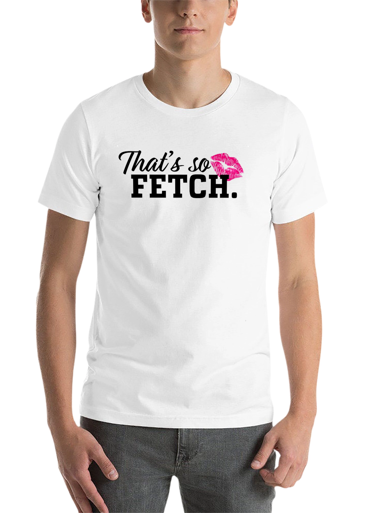 Black That's So Fetch Graphic Tee view 14