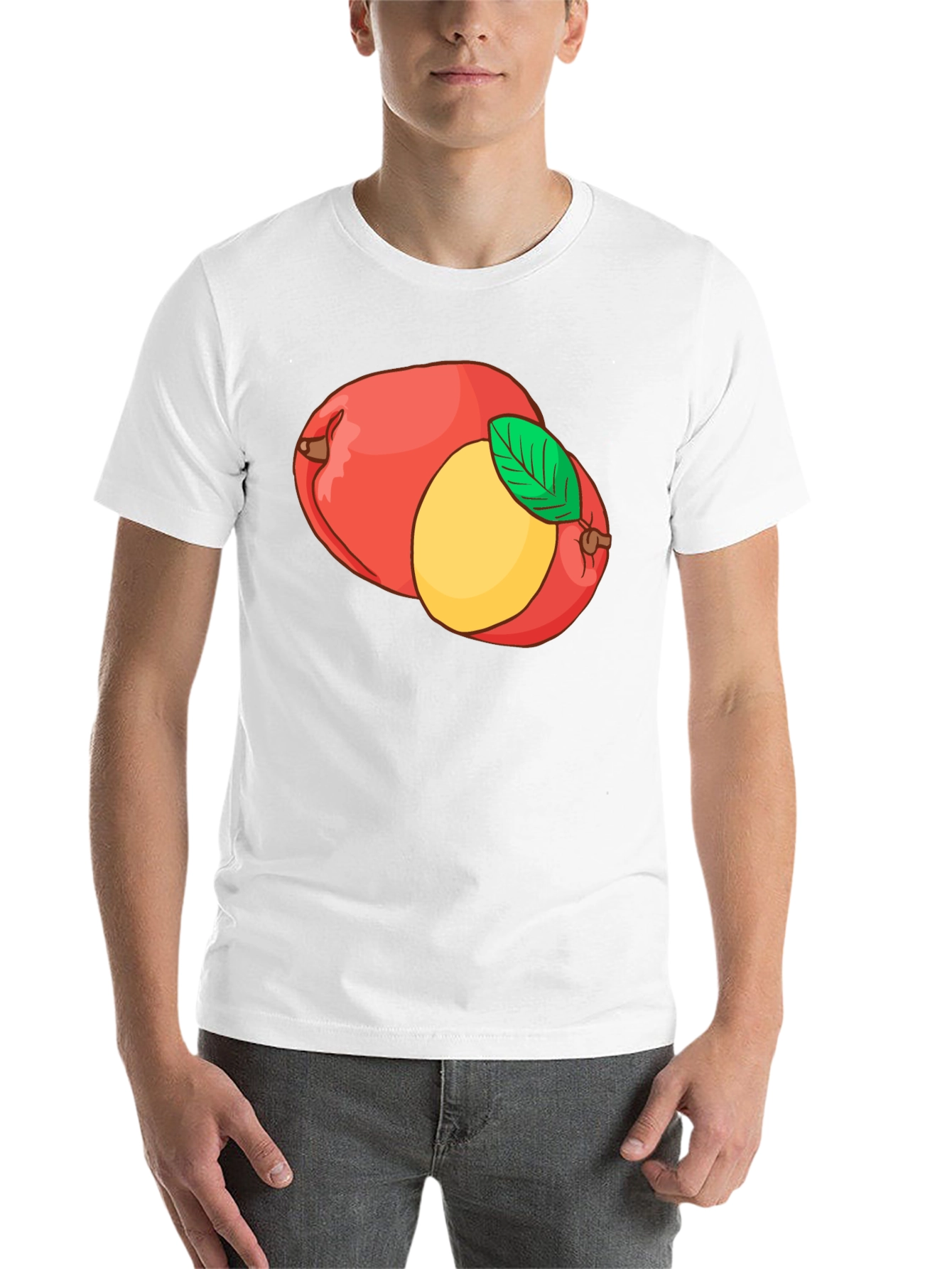 Black Mango Graphic Tee - Summer Fruit T-Shirt view 14