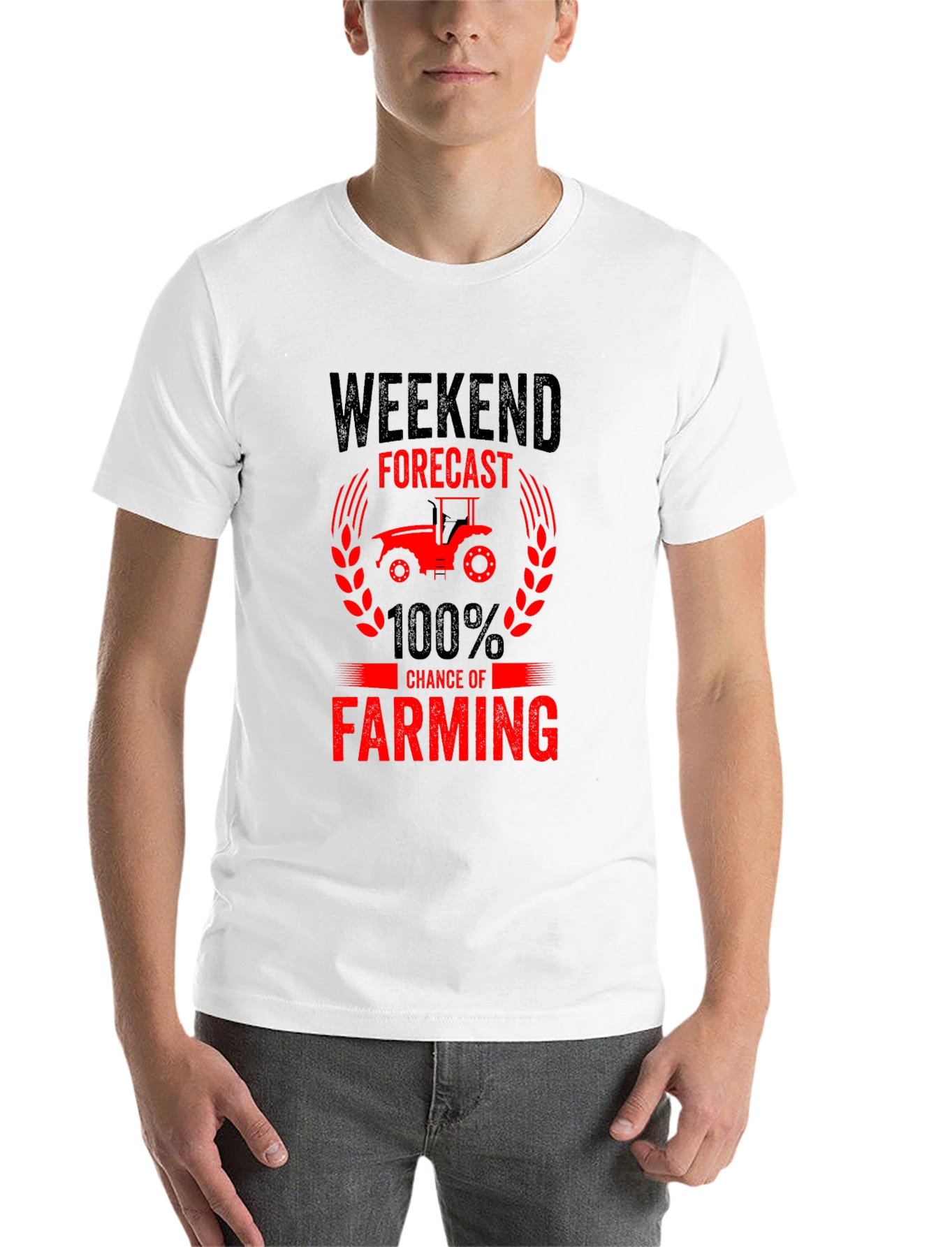 Farming Forecast Graphic T-Shirt - 14