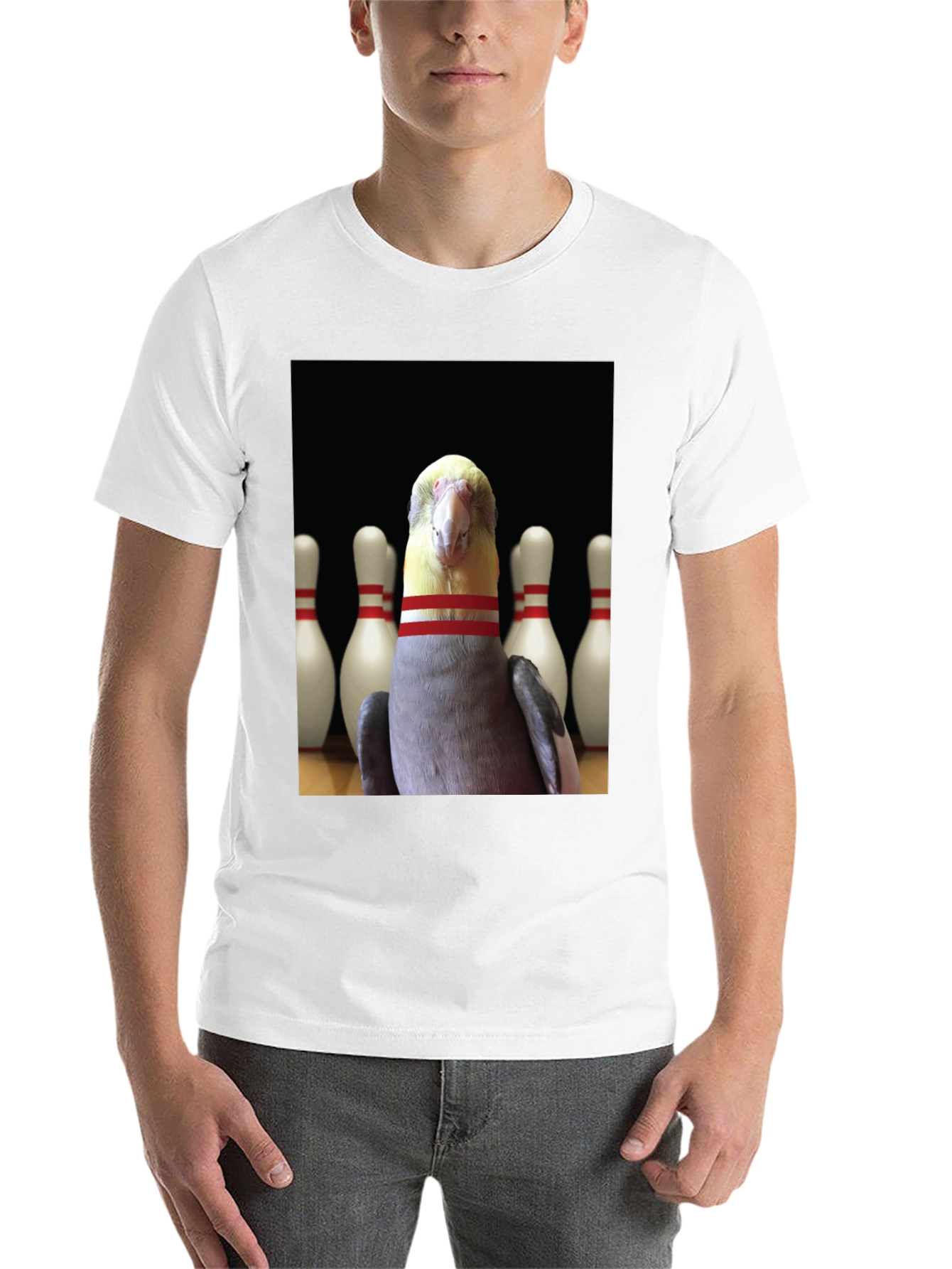 Black Bowling Bird T-Shirt - Strike a Pose! view 14