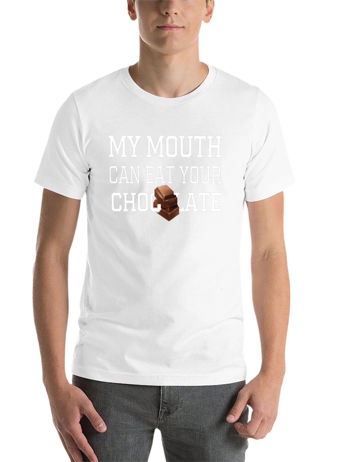 Black My Mouth Can Eat Your Chocolate T-Shirt view 14