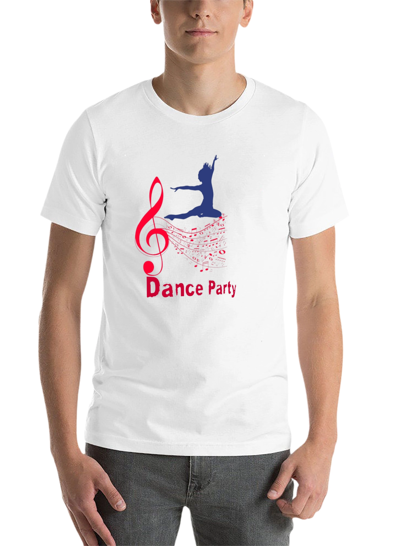 Black Dance Party Graphic Tee - Music and Movement view 14