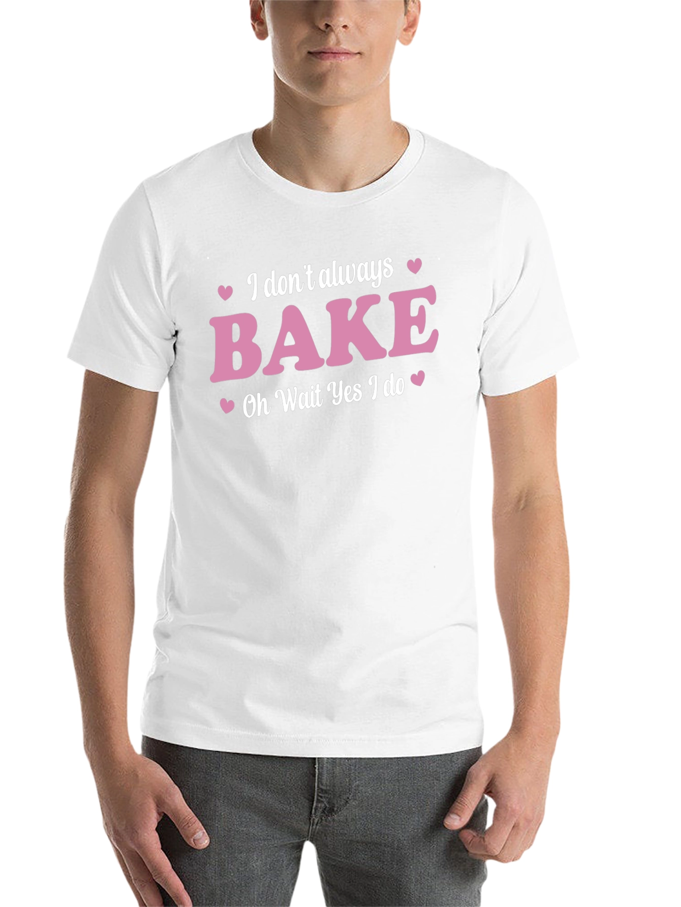 Black Funny Baking T-Shirt - I Don't Always Bake view 14