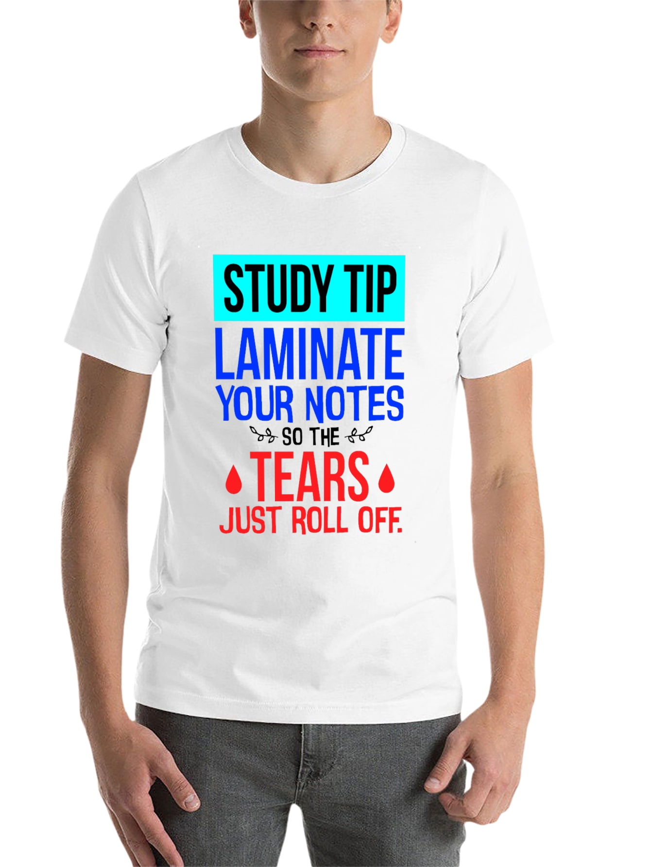 Black Study Tip T-Shirt view 14