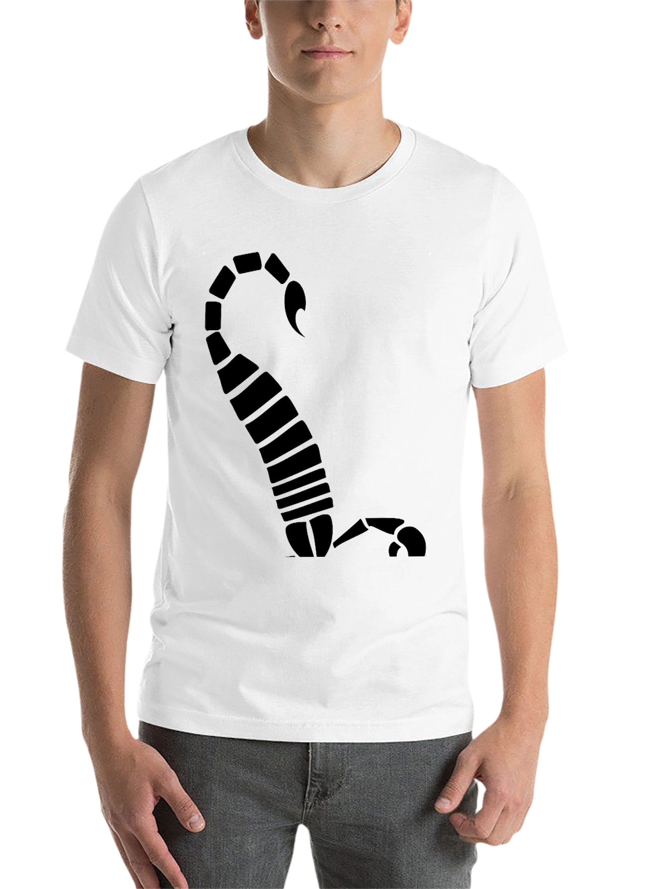 Black Black Scorpion Graphic Tee - Bold Style view 14