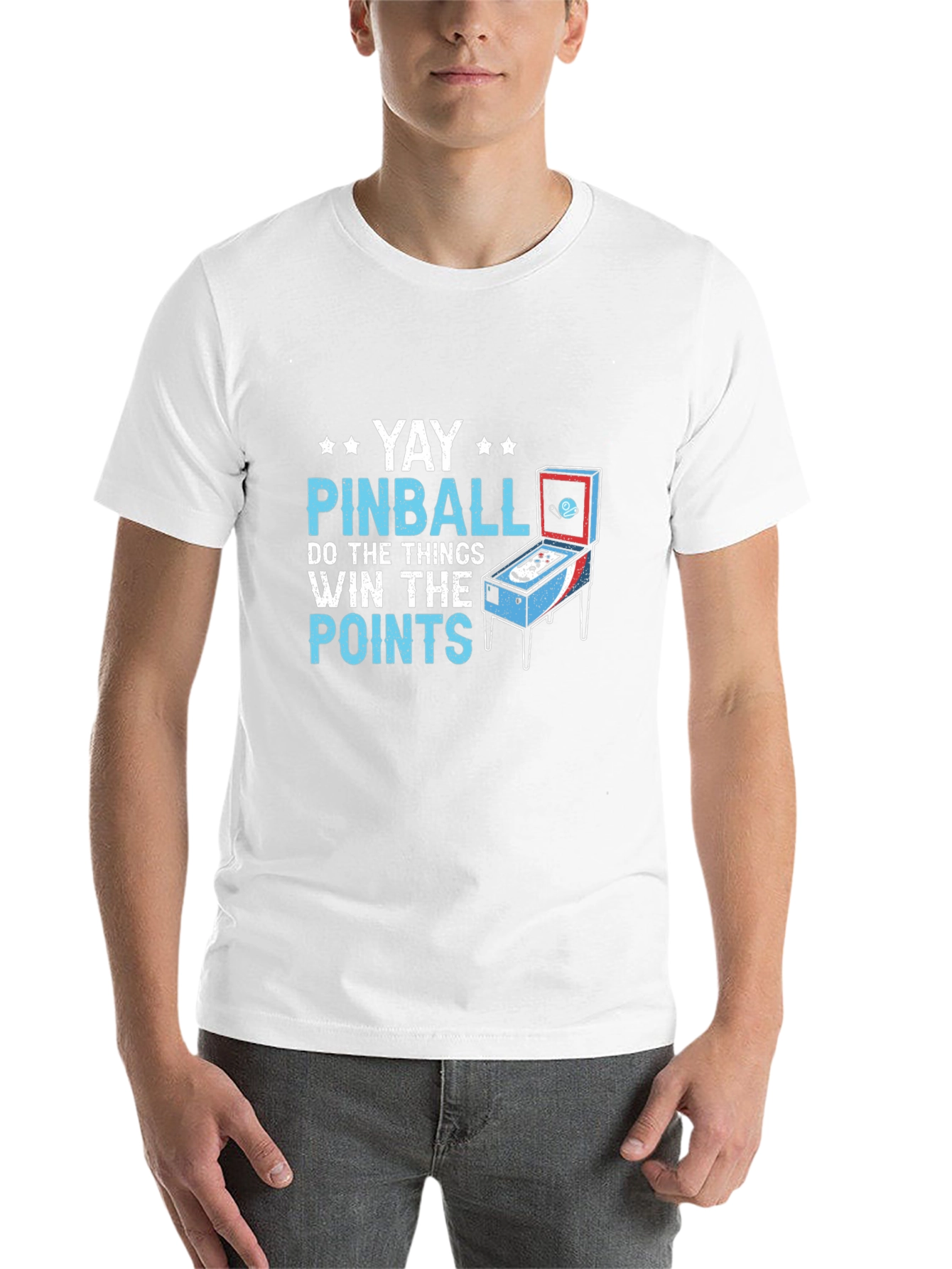 Black Yay Pinball Graphic Tee - Do the Things, Win the Points view 14