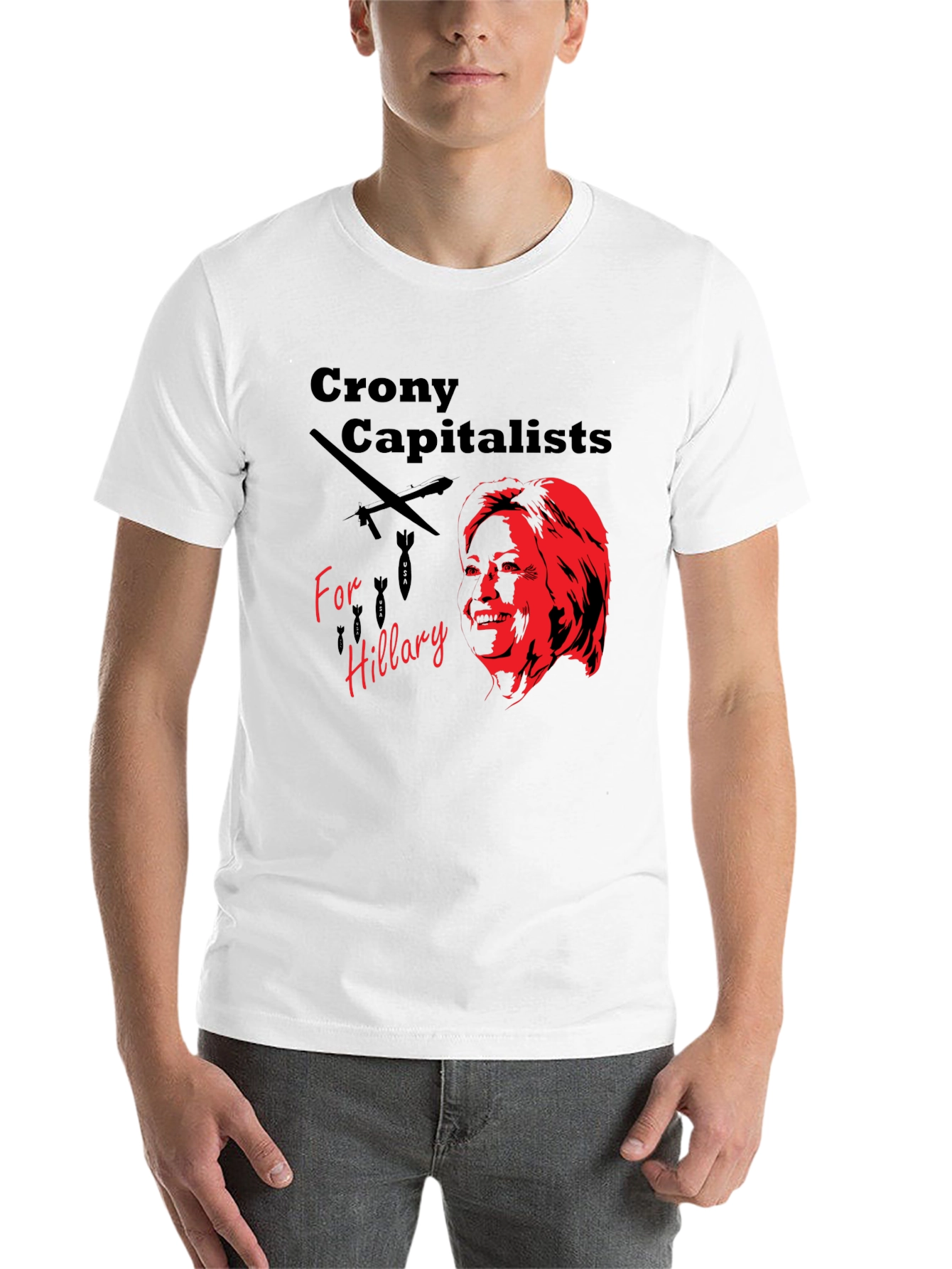 Black Crony Capitalists for Hillary T-Shirt view 14