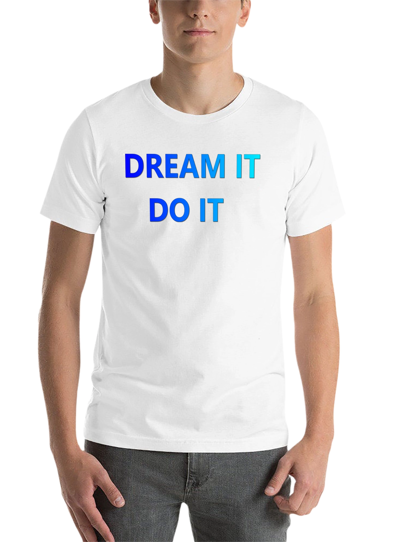 Black Dream It Do It T-Shirt - Motivation view 14