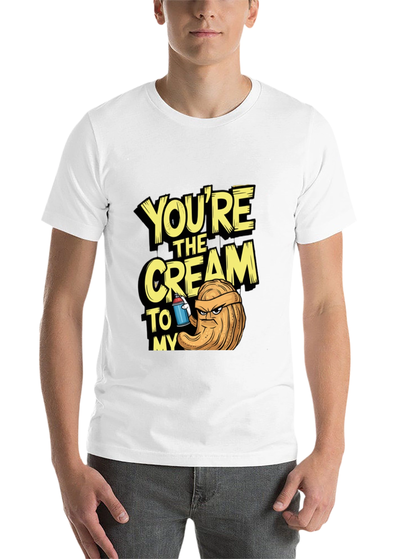 Black You're The Cream To My.. T-Shirt view 14