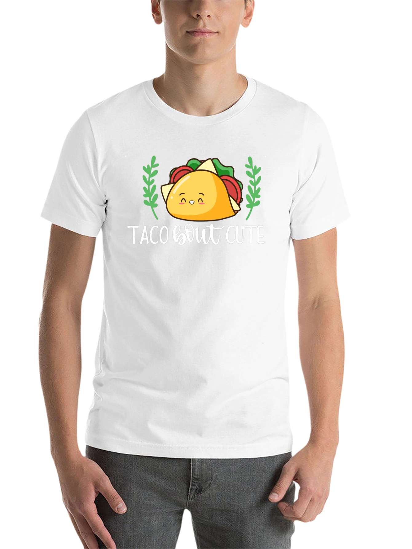 Black Taco Bout Cute T-Shirt - Funny Foodie Tee view 14