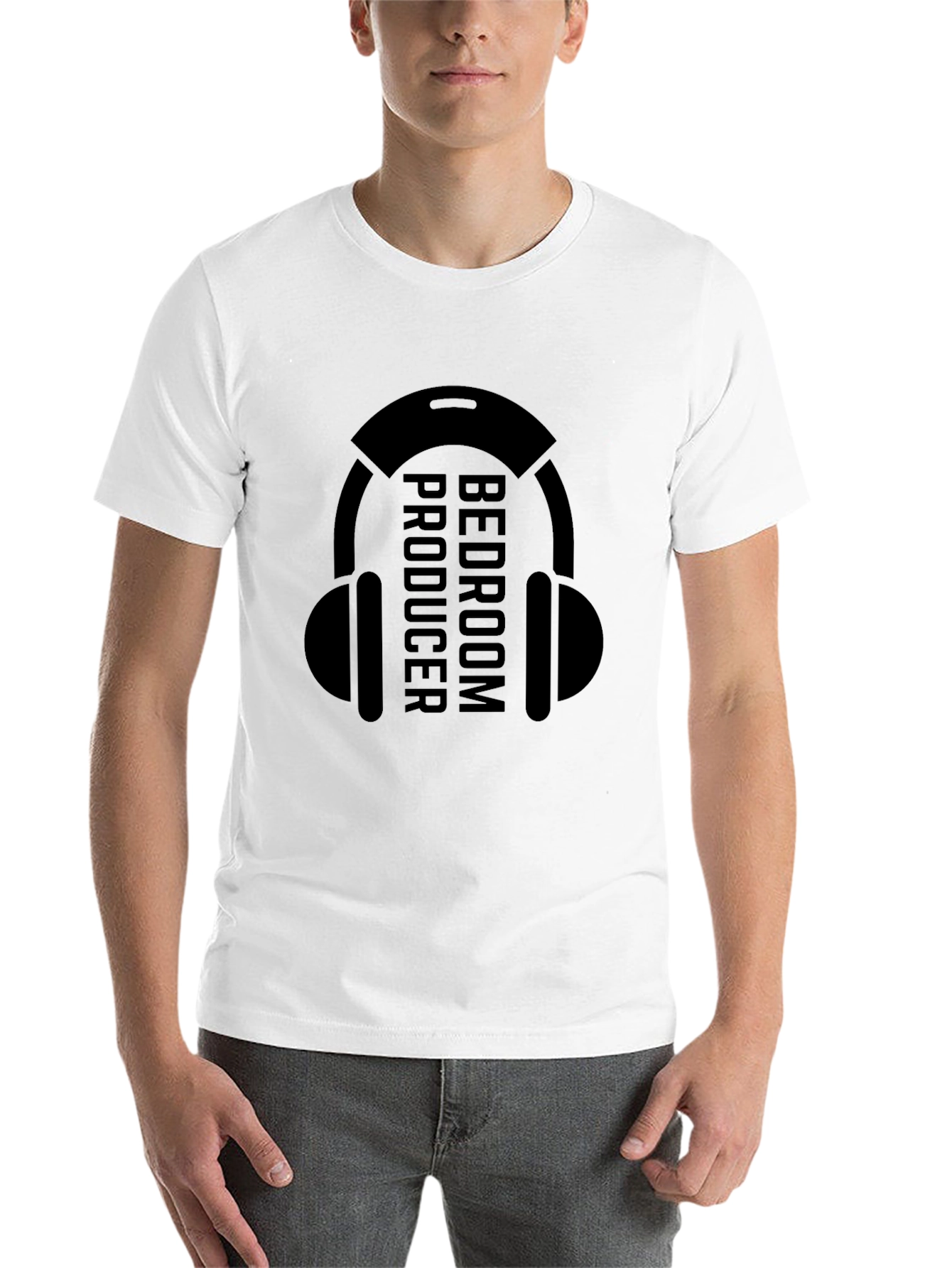 Black Bedroom Producer T-Shirt - Music Recording Apparel view 14