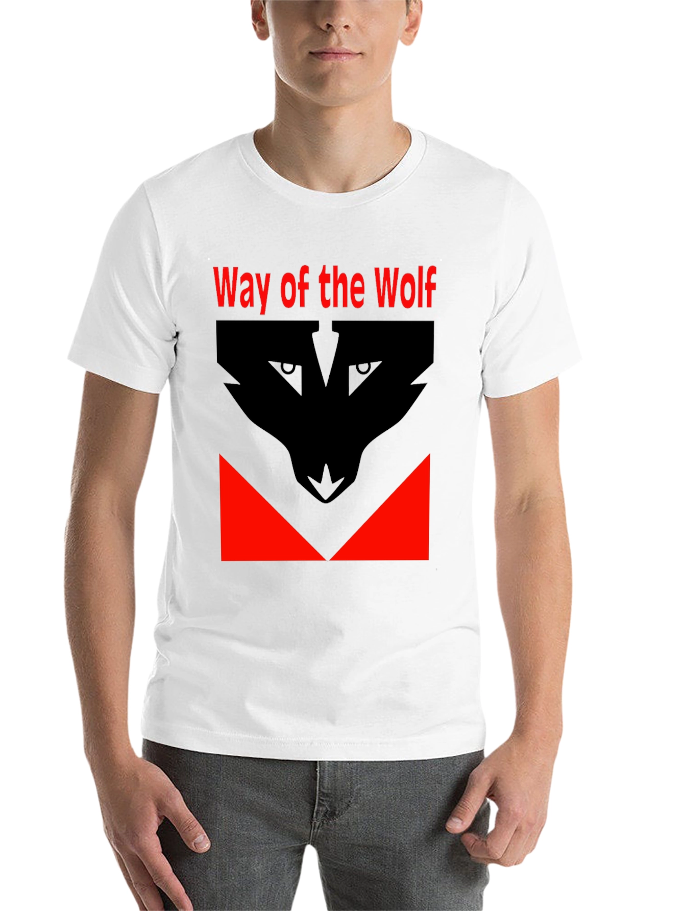 Black Way of the Wolf Graphic Tee - Black T-Shirt view 14
