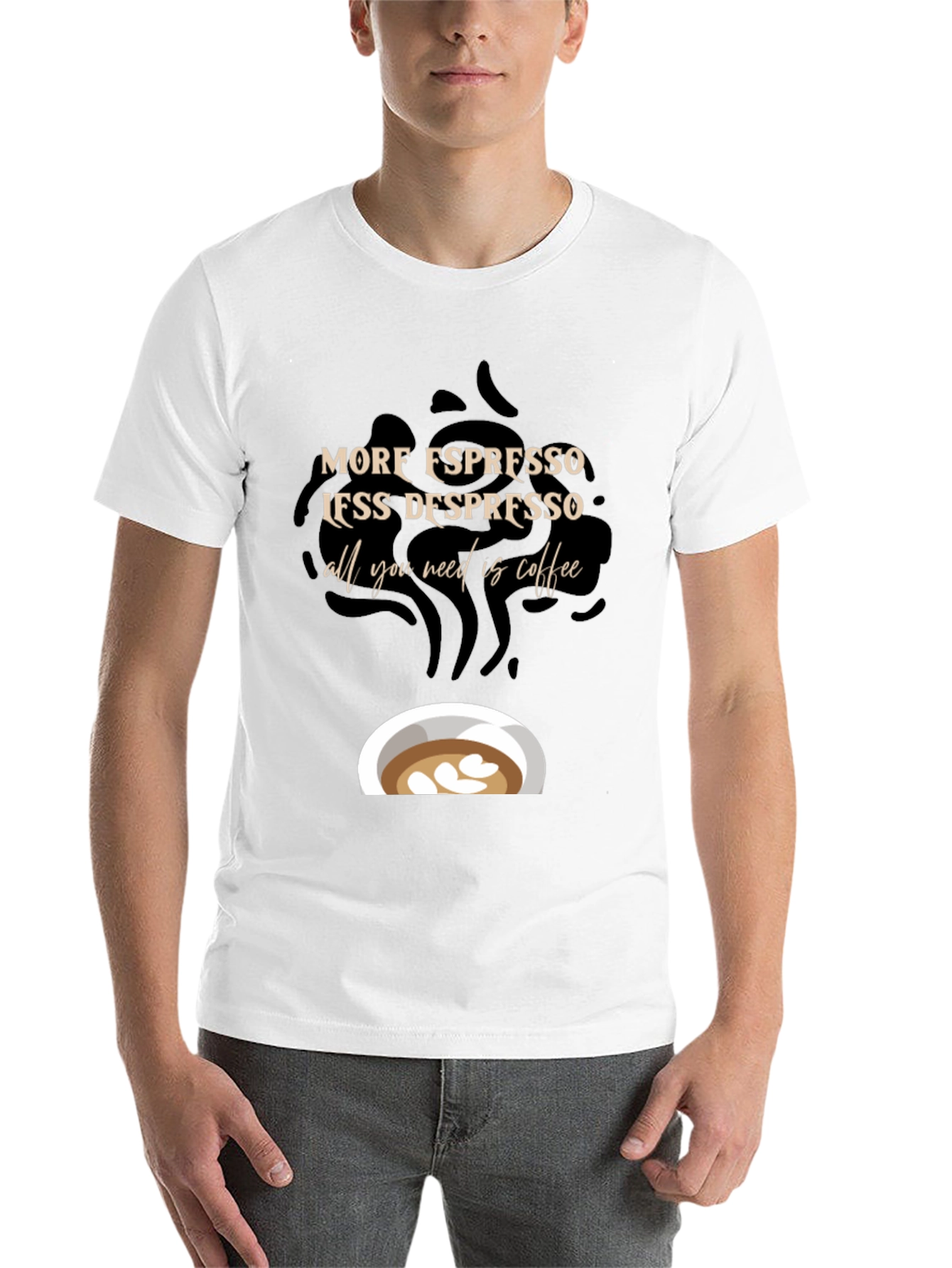 Espresso Coffee Graphic T-Shirt - 14