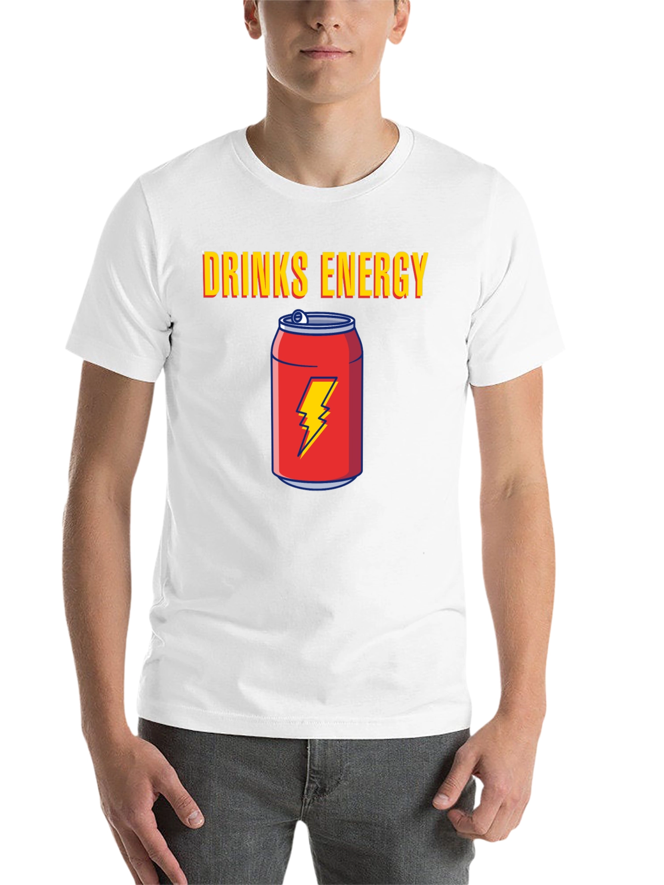 Black Energy Drinks Graphic Tee view 14