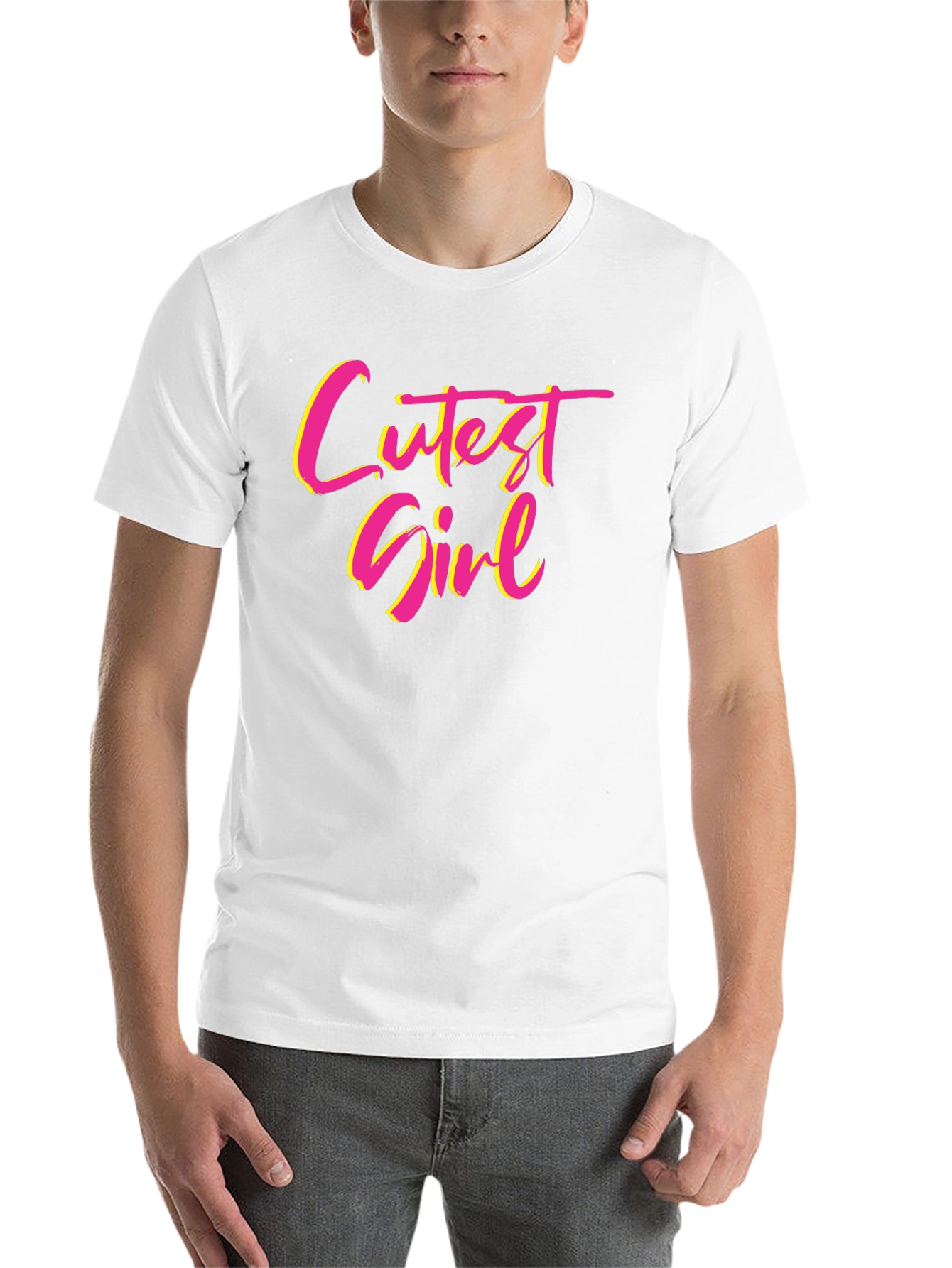 Black Cutest Girl Graphic T-Shirt - Fun & Stylish Tee view 14
