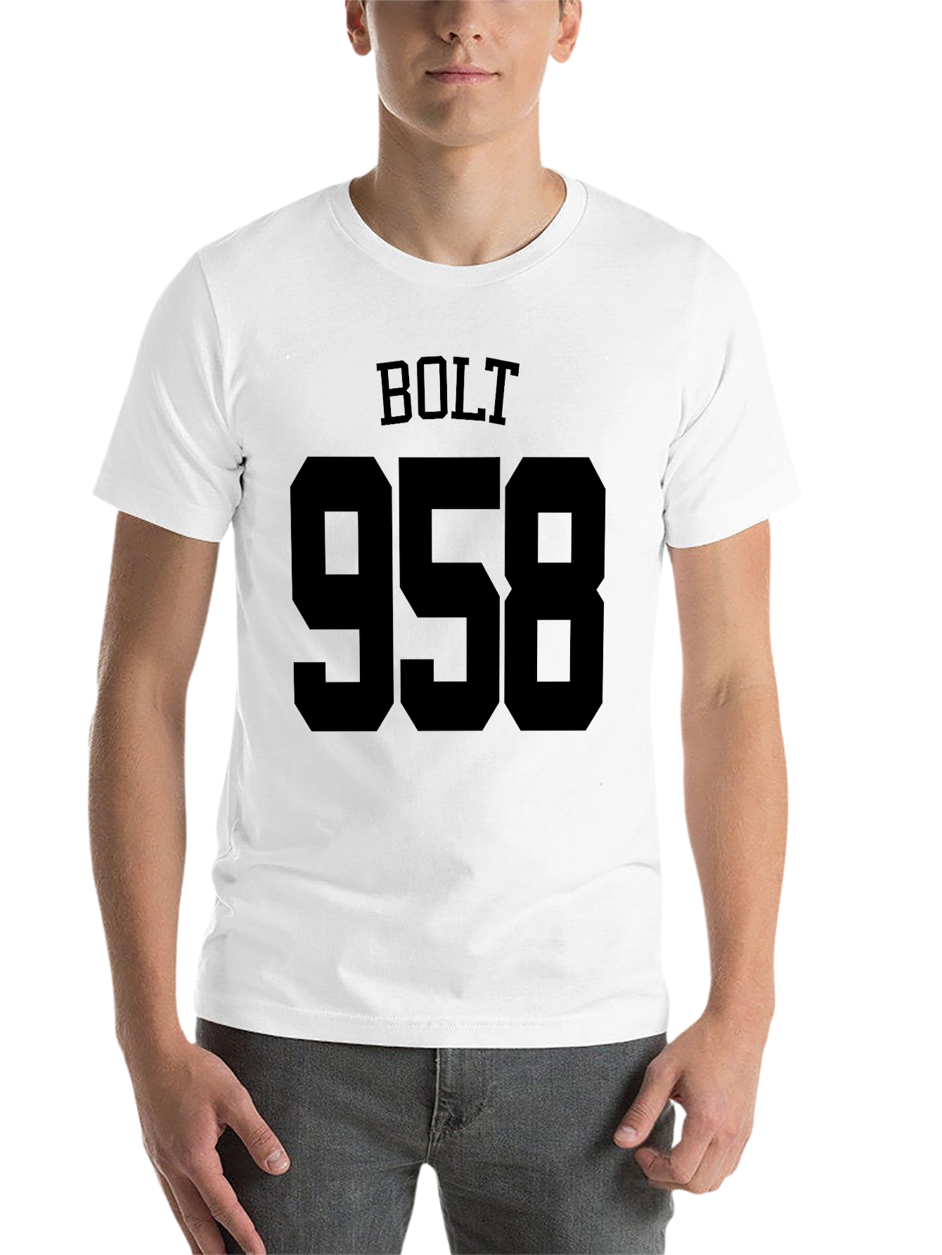 Bolt 9.58 Black Graphic Tee - Mens - 14