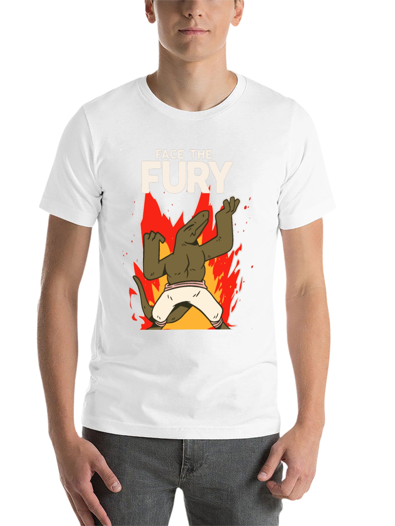 Black Face the Fury T-Shirt view 14