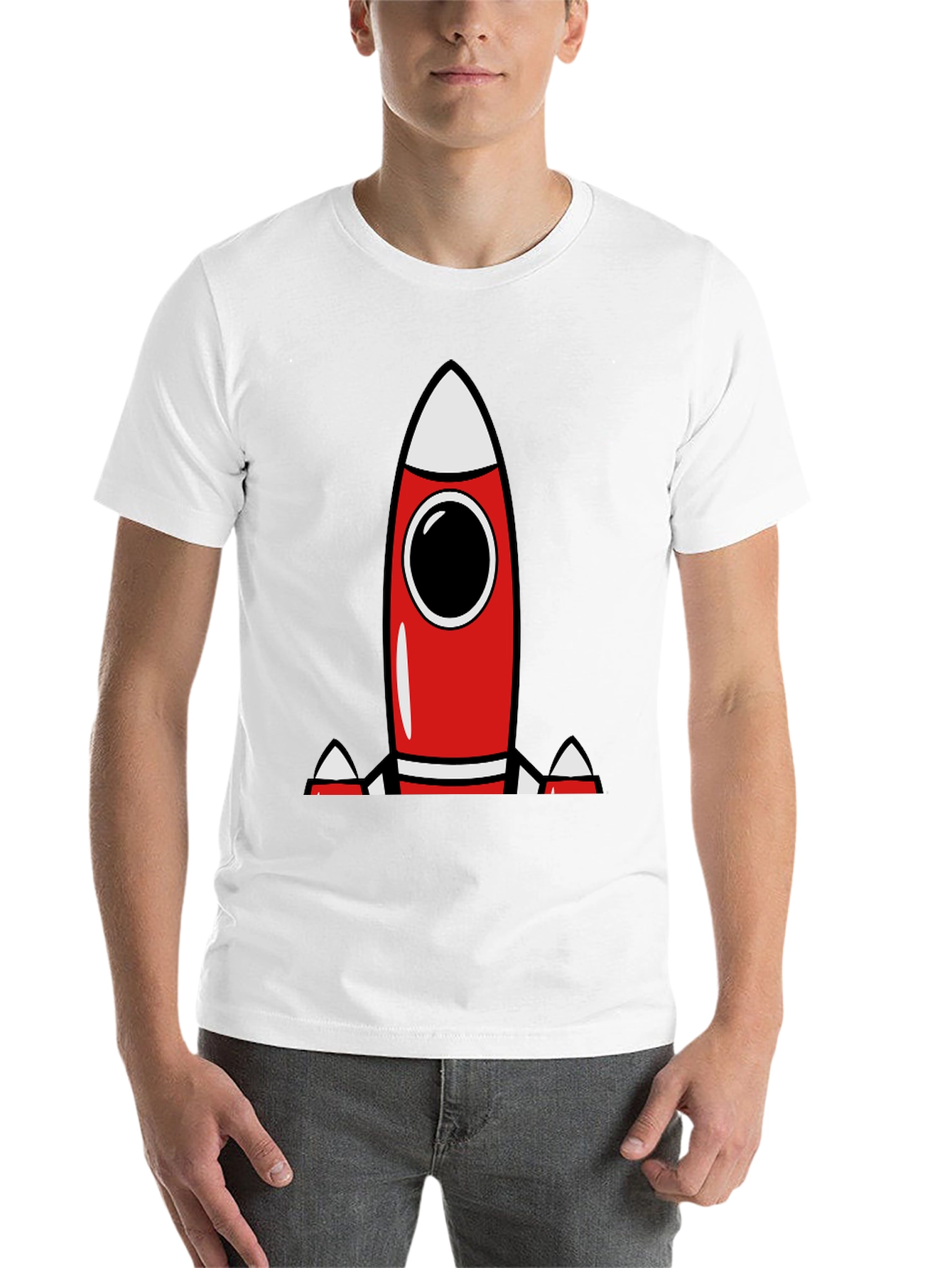 Black Rocket T-Shirt - Blast Off in Style! view 14