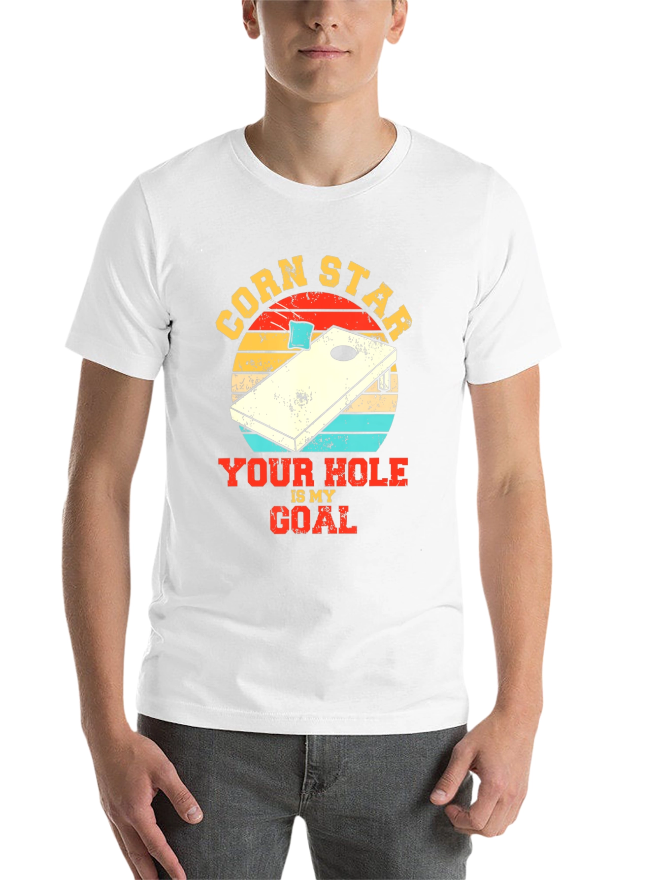 Black Corn Star T-Shirt - Your Hole Is My Goal view 14