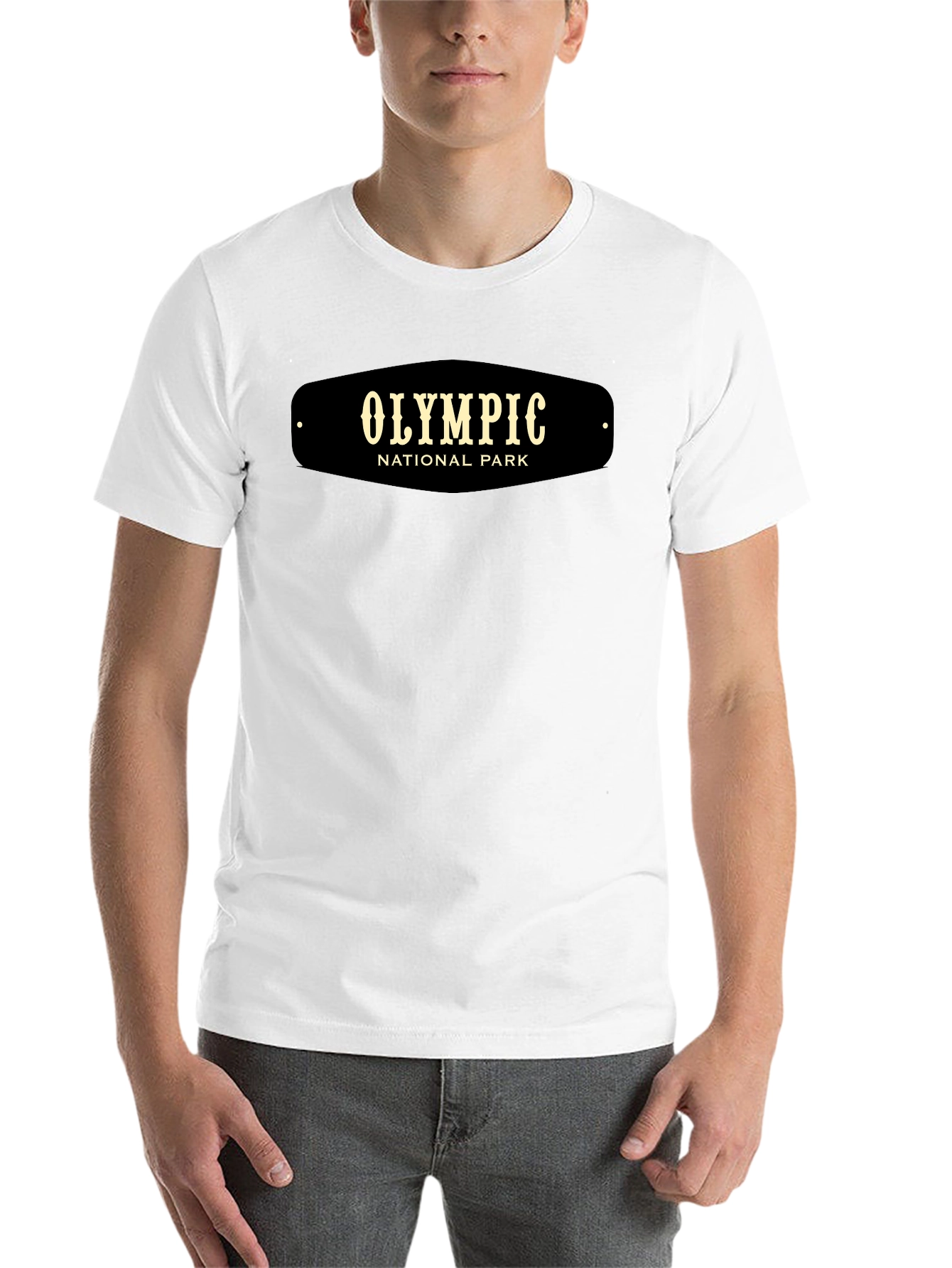 Black Olympic National Park Black T-Shirt view 14