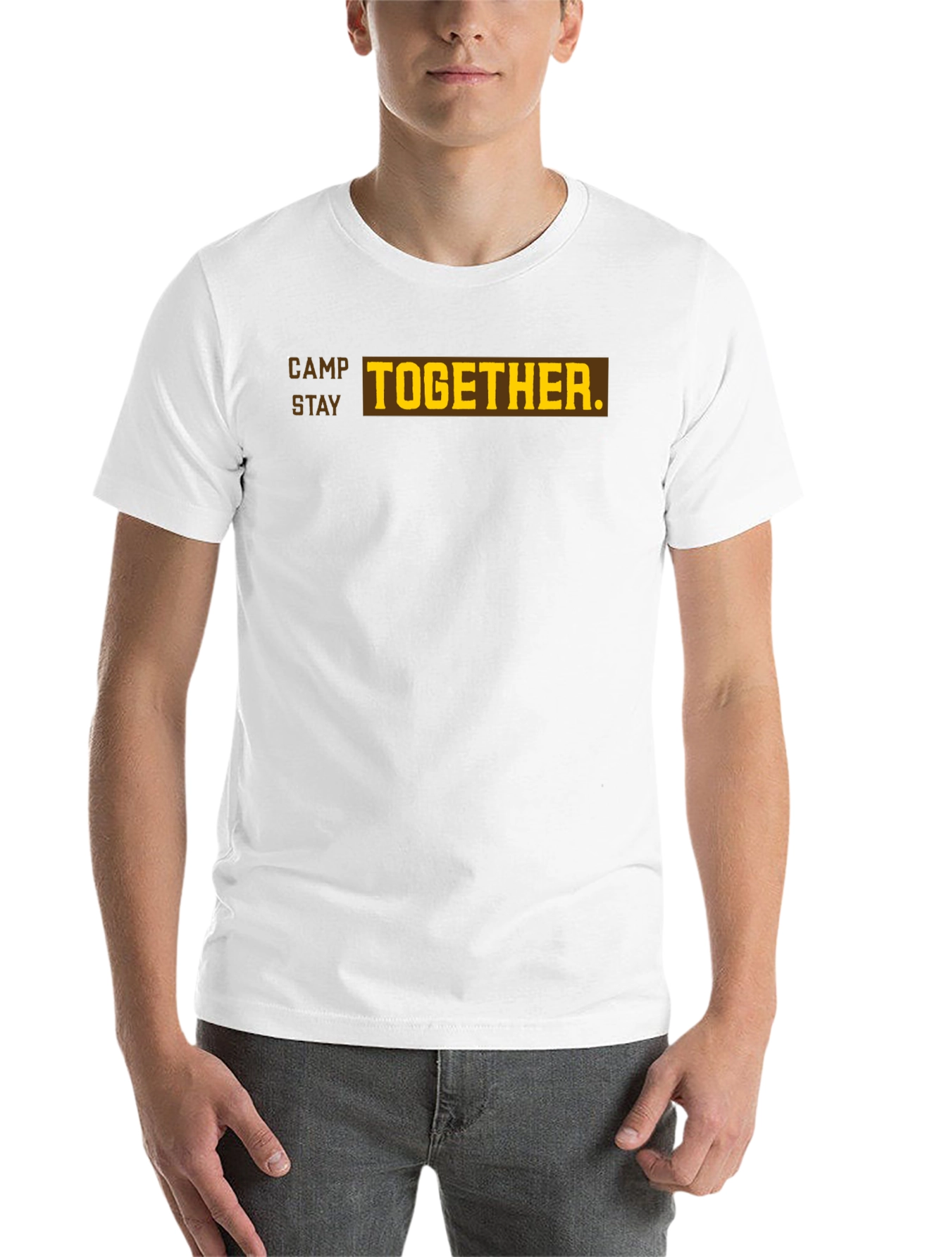 Black Camp Stay Together T-Shirt view 14