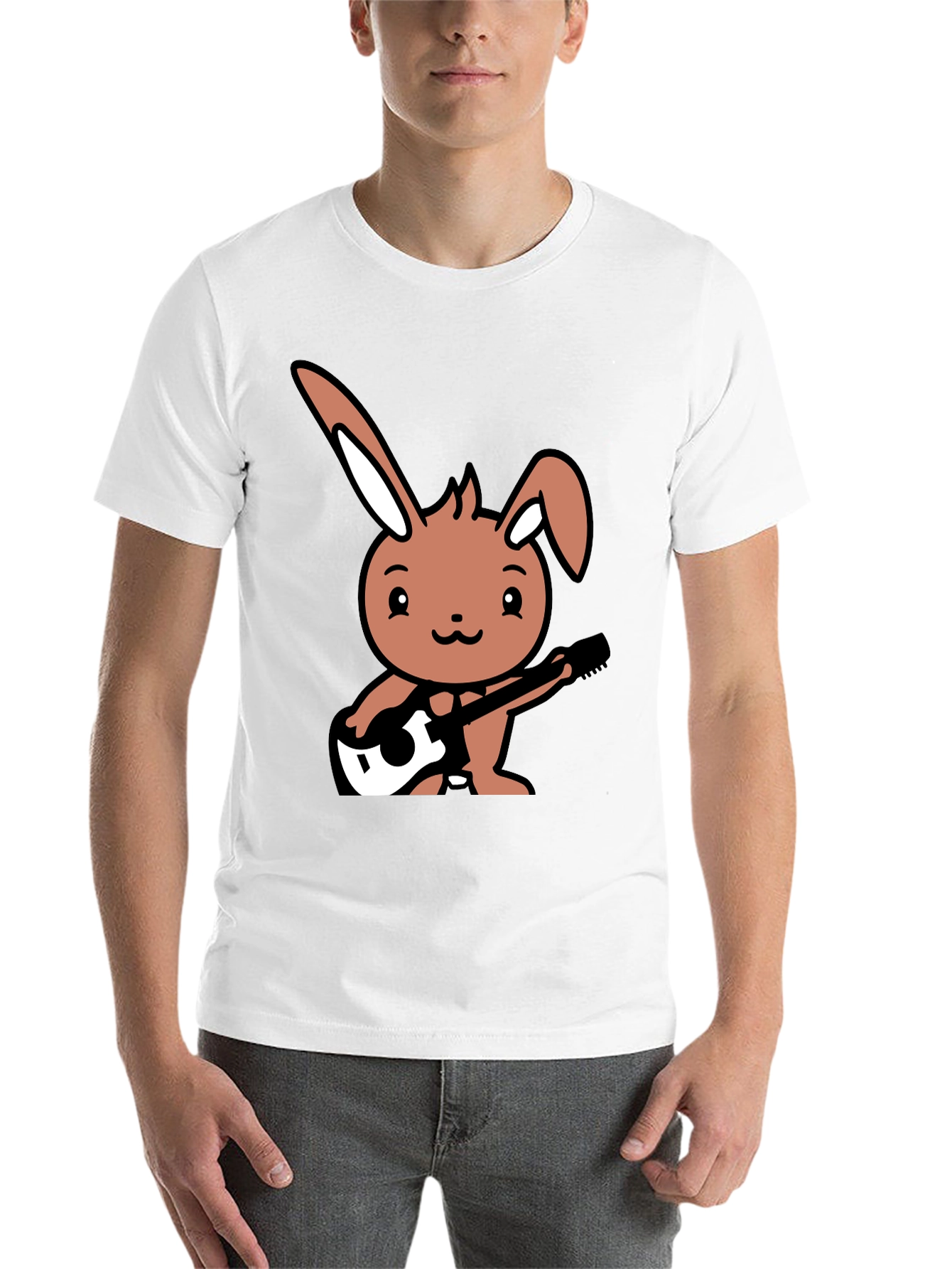 Black Bunny Rocker Graphic Tee view 14