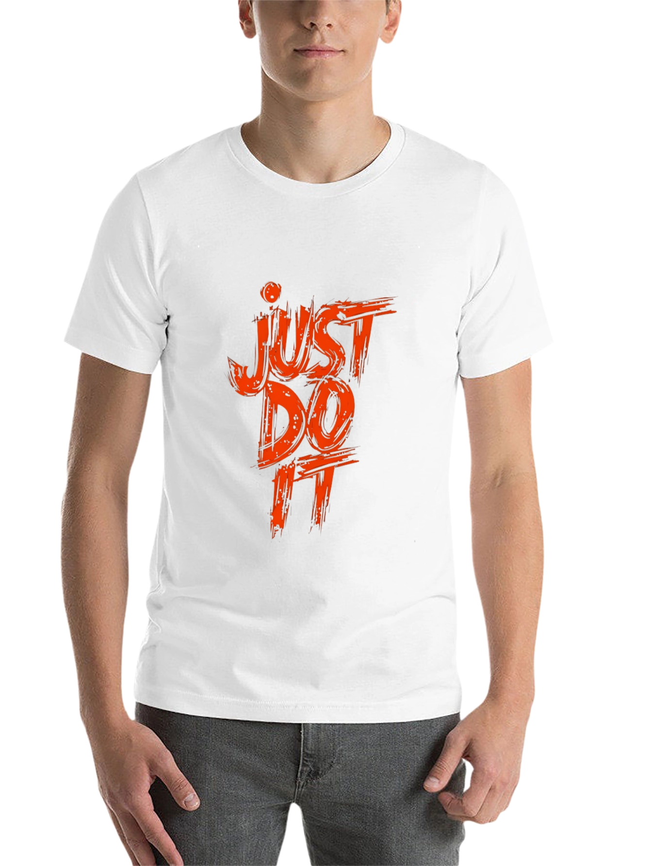 Black Just Do It Black Graphic Tee view 14