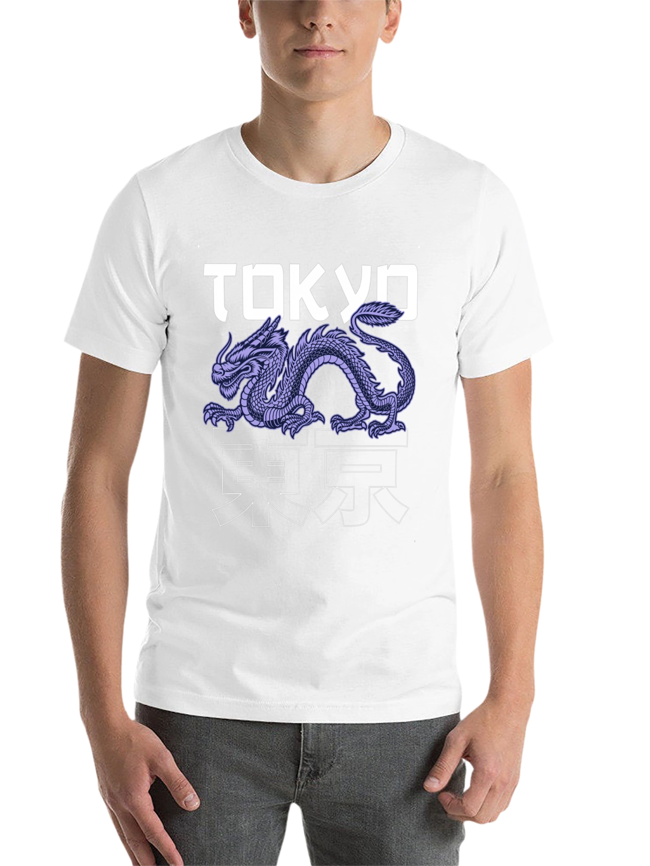 Black Tokyo Dragon Graphic Tee - Urban Style view 14