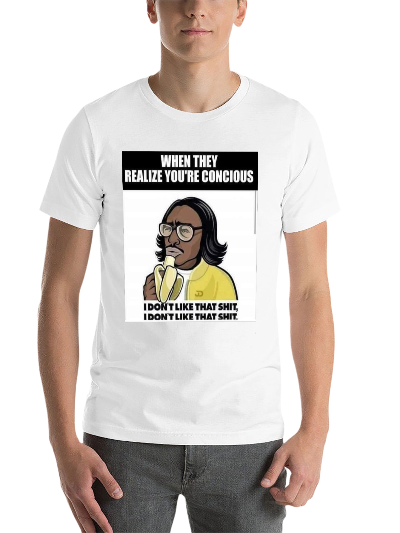 Black Conscious Banana T-Shirt view 14