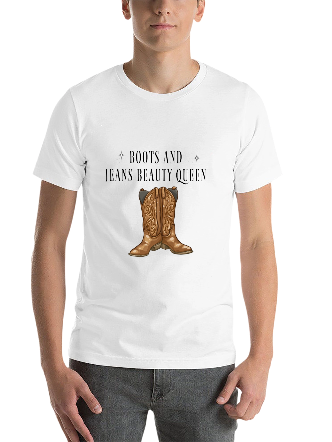 Boots and Jeans Beauty Queen Tee - 14