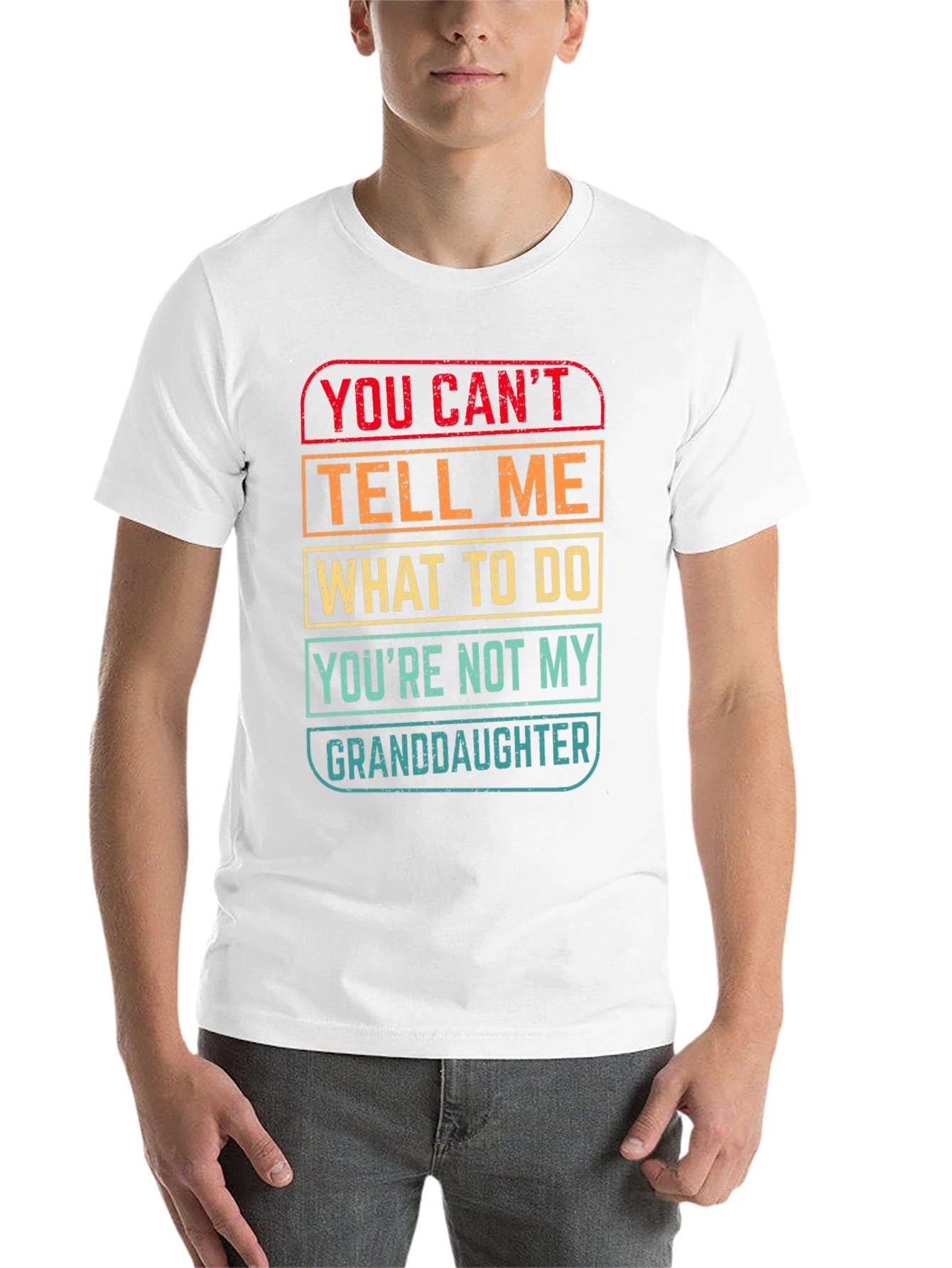 Black Granddaughter T-Shirt - "You Can't Tell Me What To Do" view 14