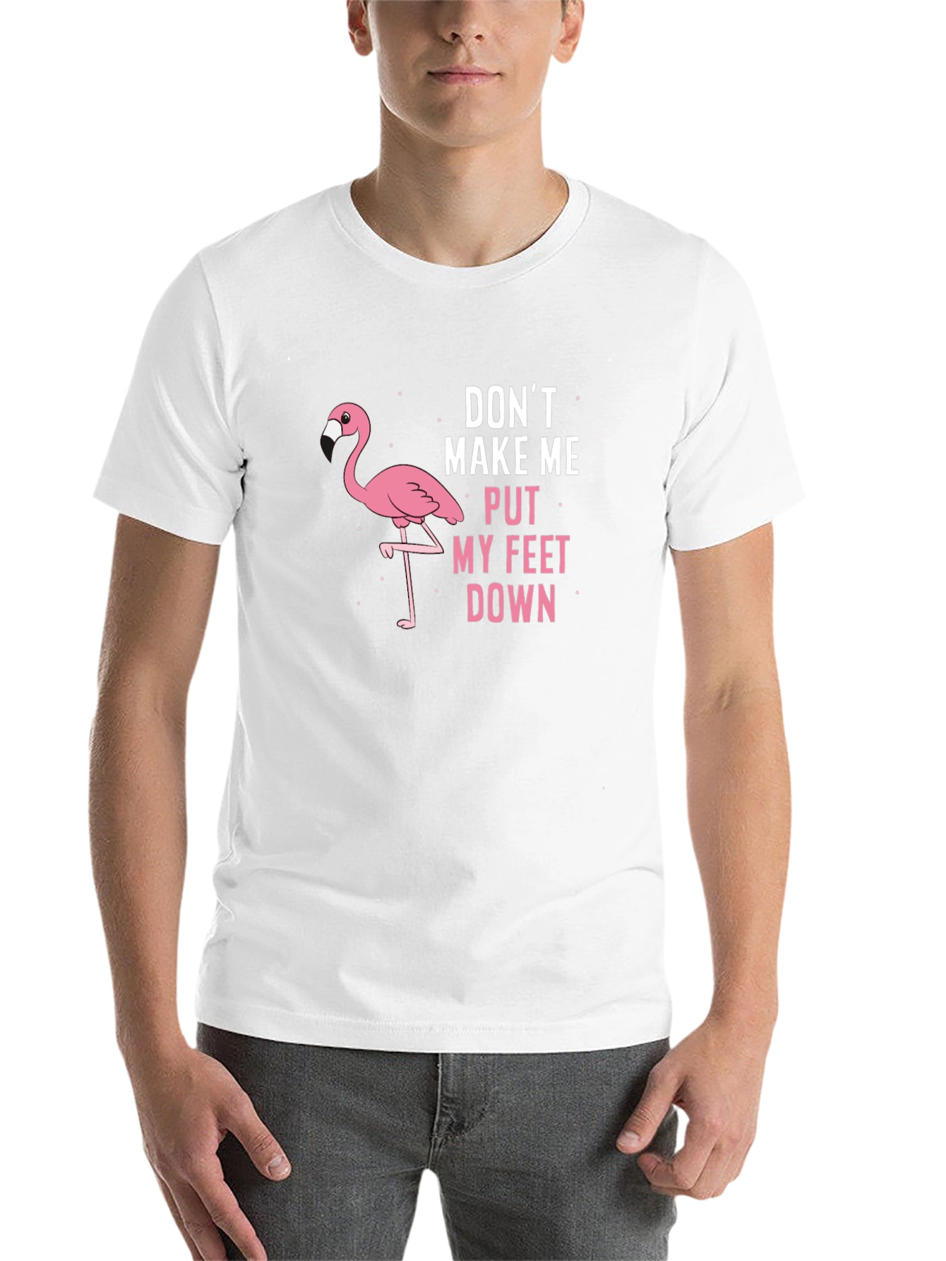 Black Flamingo "Don't Make Me Put My Feet Down" Graphic Tee view 14