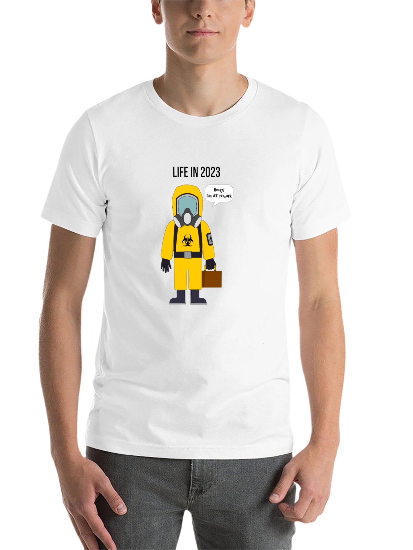 Black Life in 2023 Funny Hazmat T-Shirt view 14