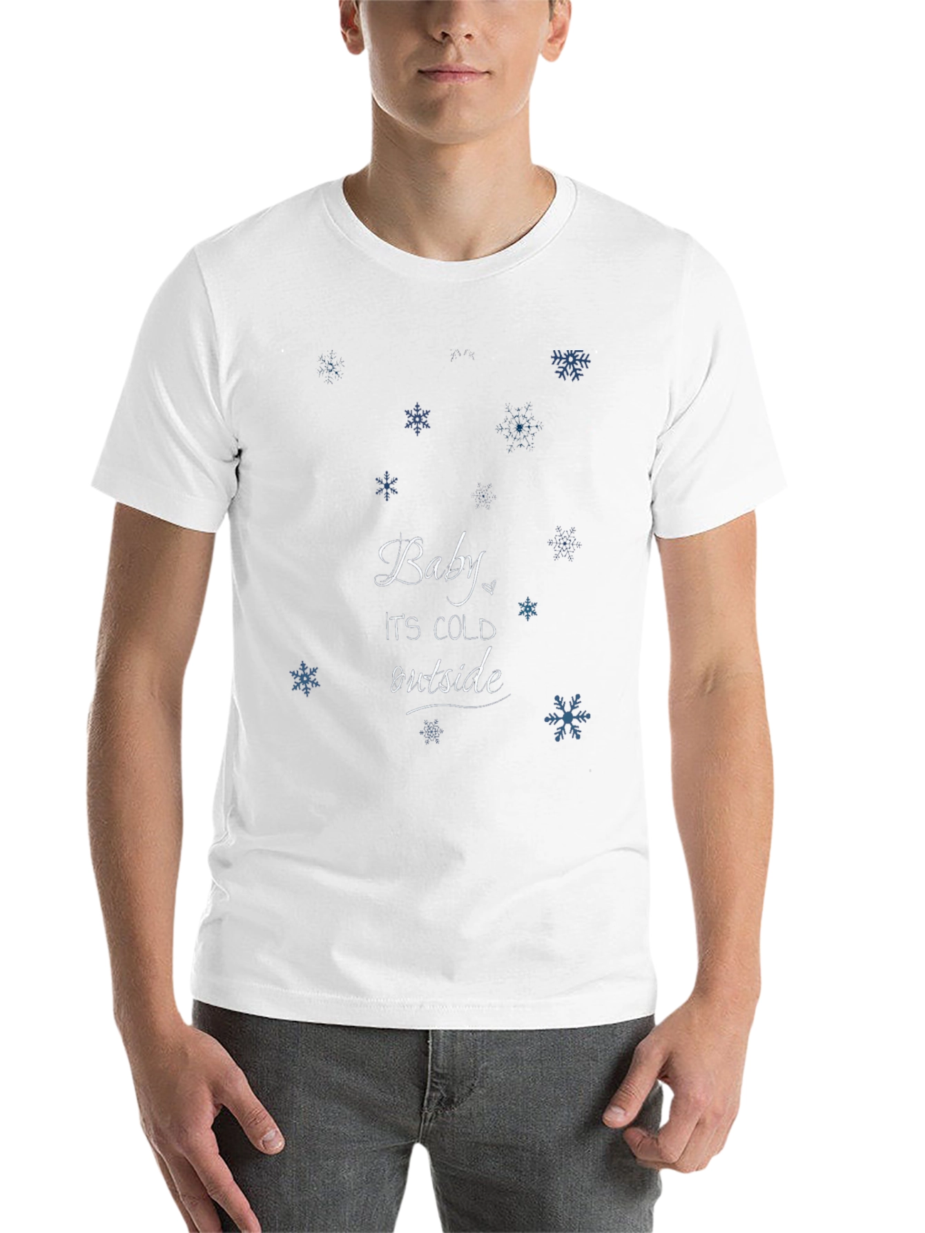 Black Baby It's Cold Outside T-Shirt view 14