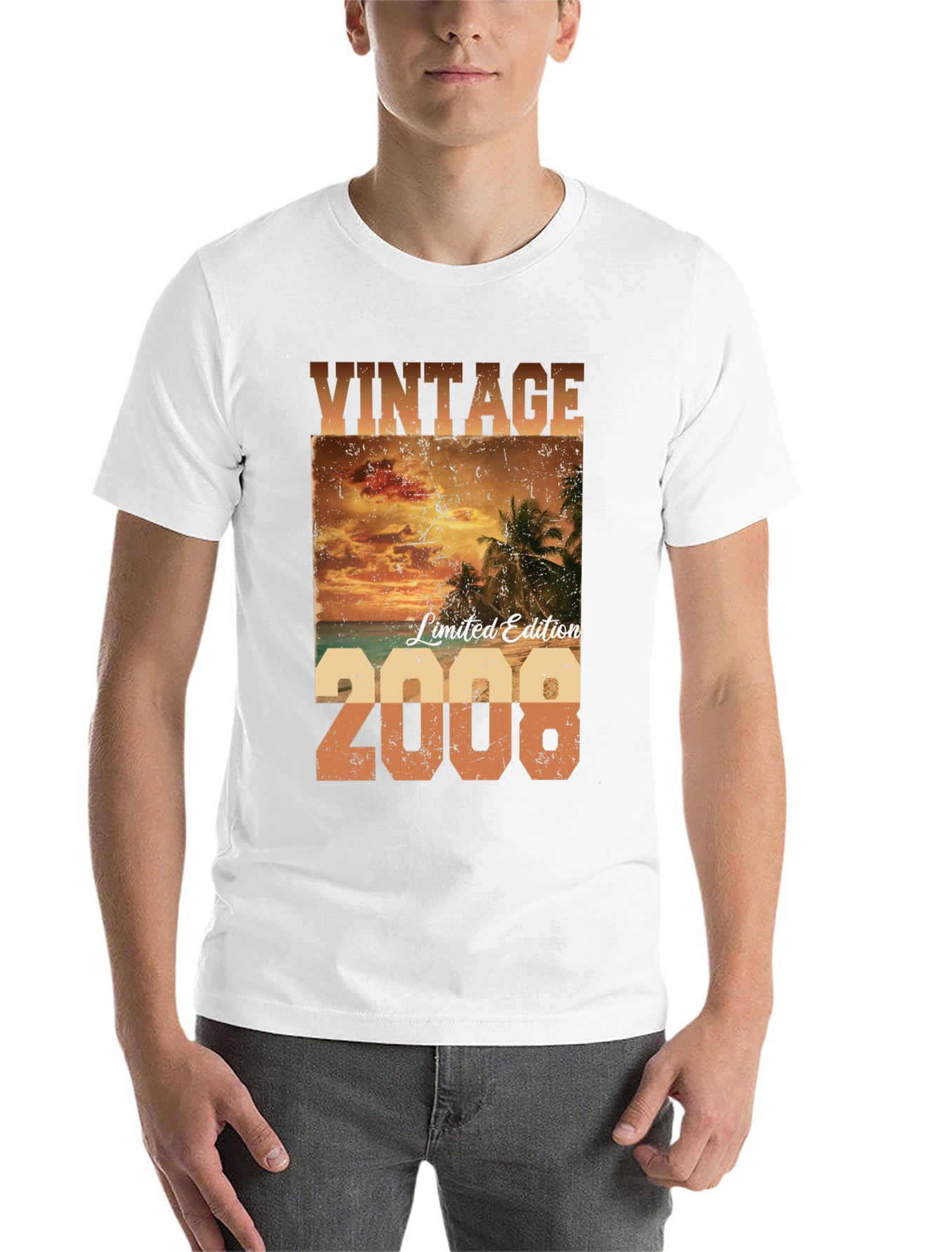Black Vintage 2008 Limited Edition Graphic Tee view 14