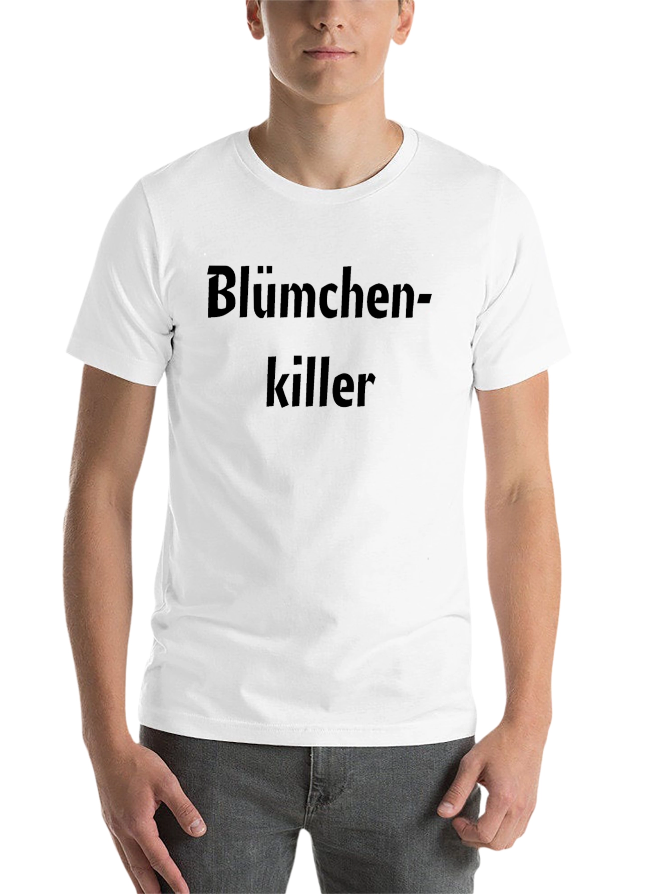 Black Blümchen-killer Graphic Tee - Bold Statement T-Shirt view 14