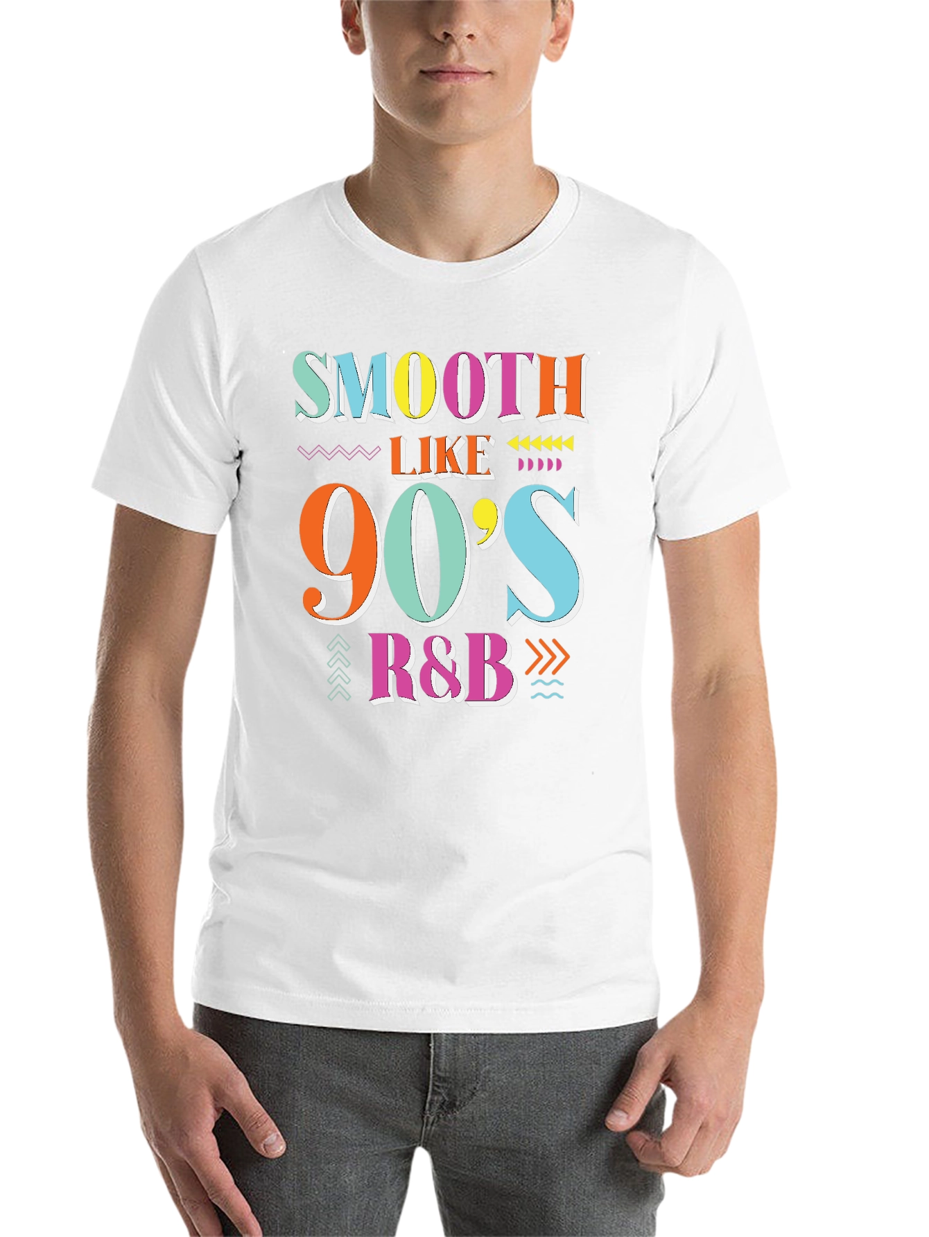 Black 90's R&B Graphic T-Shirt view 14