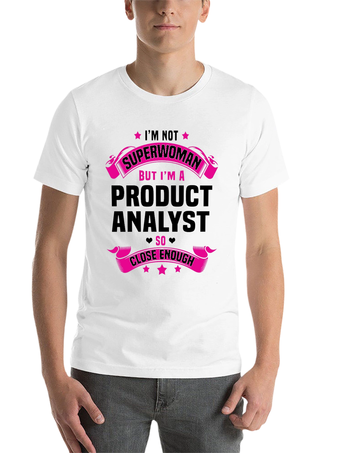 Product Analyst Superwoman T-Shirt - Novelty Tee - 14