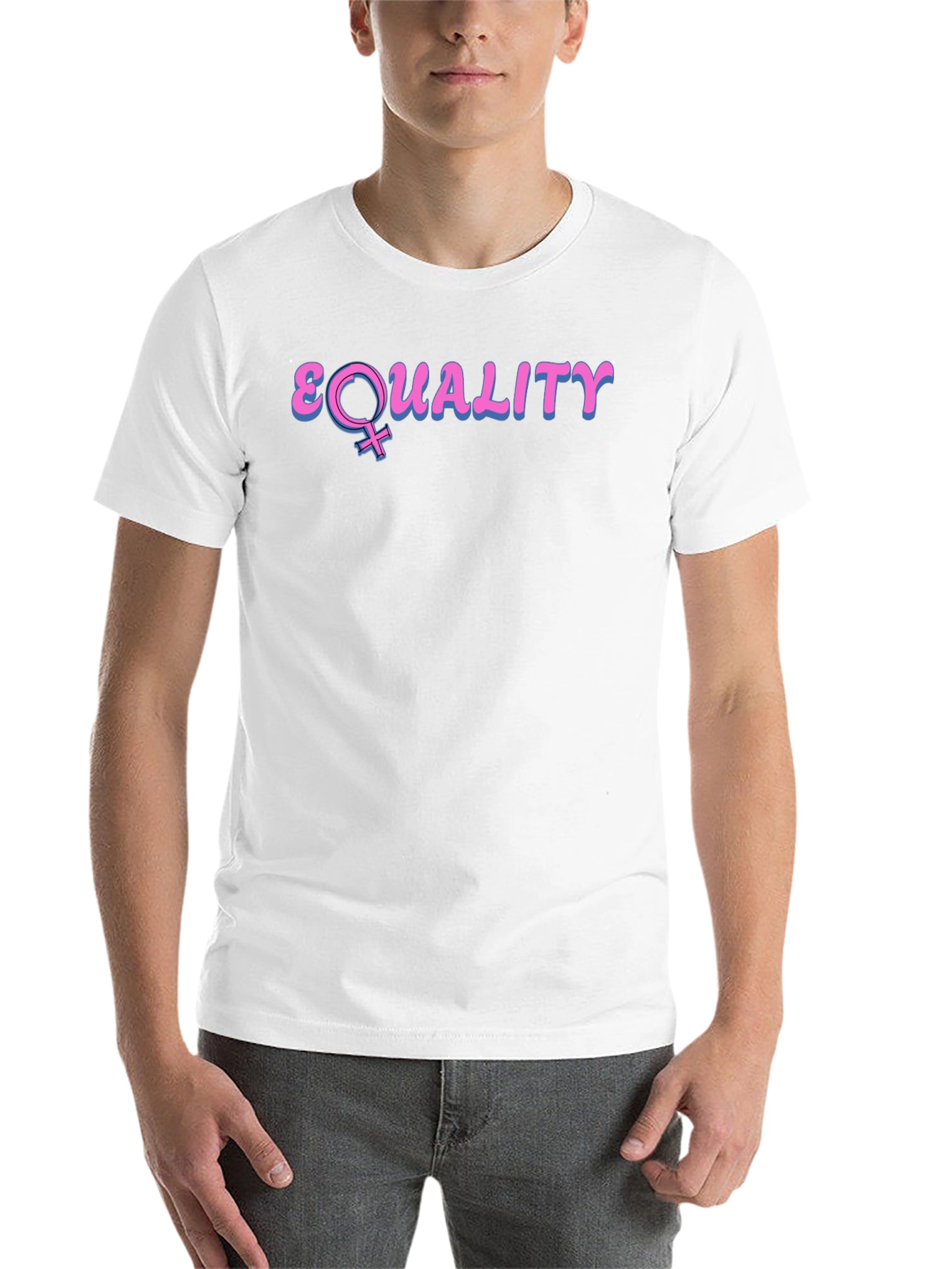 Black Equality T-Shirt Feminist Symbol Tee view 14