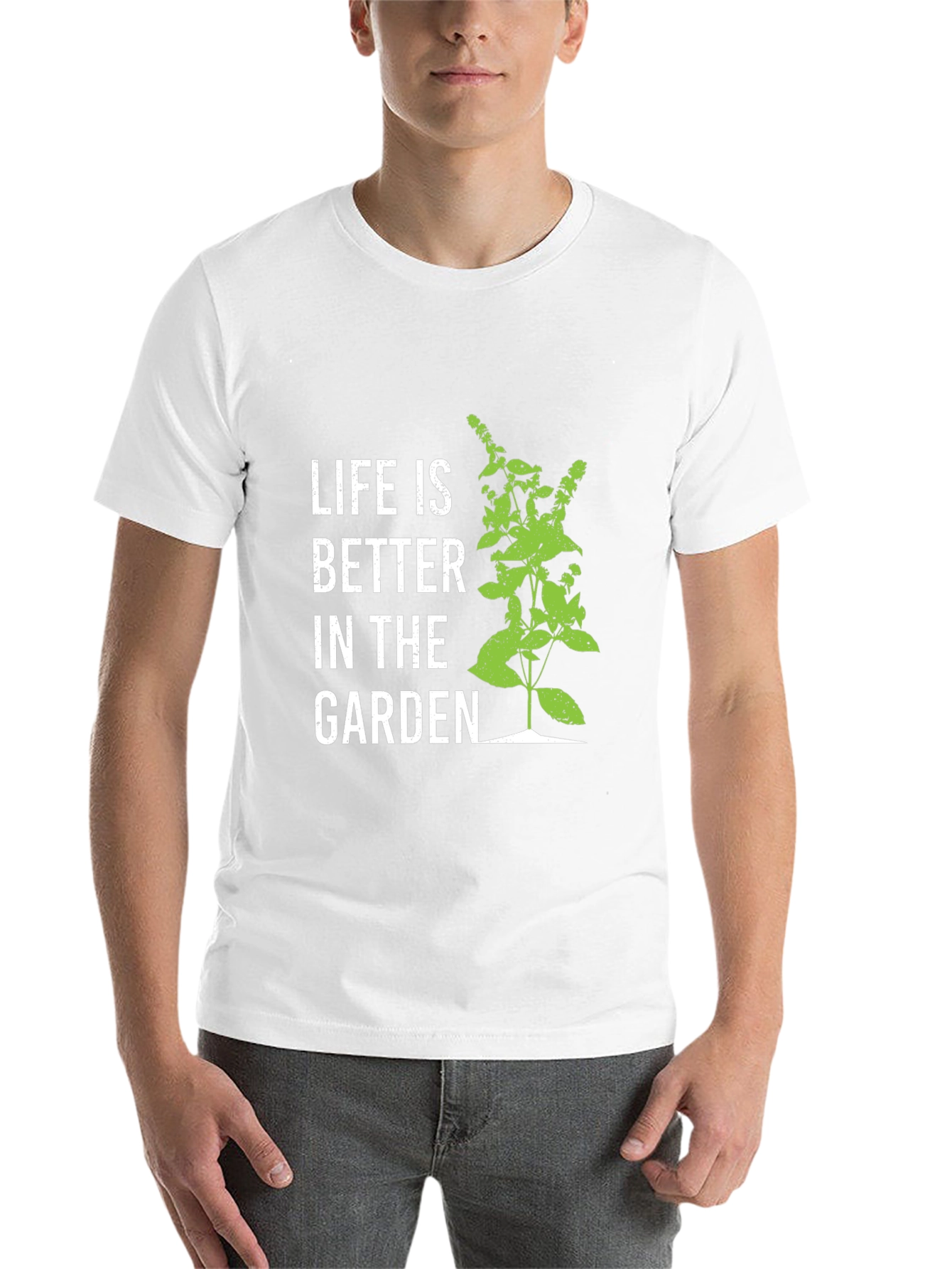 Black Life is Better in the Garden Black T-Shirt view 14