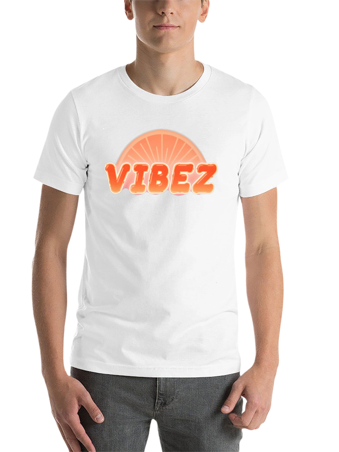 Black Vibez Graphic Black T-Shirt view 14